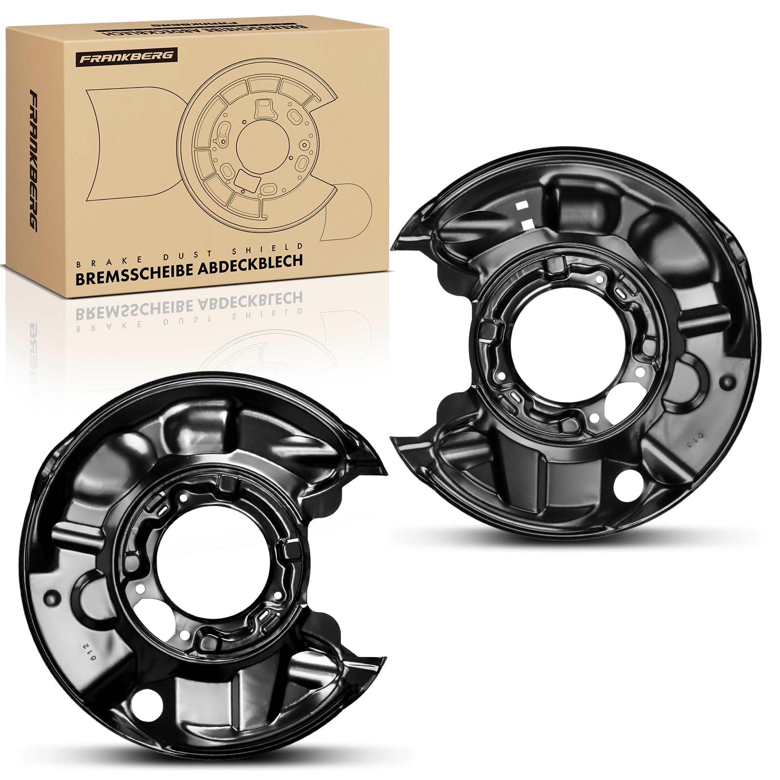 Frankberg 2x Ankerblech Bremsscheibe Hinterachse Kompatibel mit C-Klasse W203 1.8L-5.4L 2000-2007 C-Klasse Coupe CL203 1.8L-3.5L 2001-2008 SLK R171 1.8L-5.4L 2004-2011 Replace# 2034230320 Frankberg 2x Ankerblech Bremsscheibe Hinterachse Kompatibel mit C-Klasse W203 1.8L-5.4L 2000-2007 C-Klasse Coupe CL203 1.8L-3.5L 2001-2008 SLK R171 1.8L-5.4L 2004-2011 Replace# 2034230320 von Frankberg