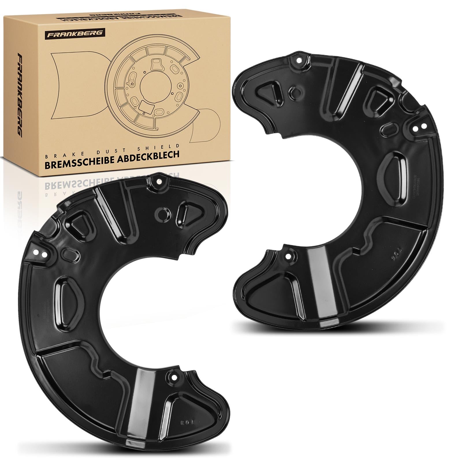 Frankberg 2x Ankerblech Bremsscheibe Vorderachse Kompatibel mit C-Klasse W204 C220-C350 2.1L-3.5L 2007-2014 C-Klasse T-Model S204 C220-C350 2.1L 3.0L 2007-2014 Replace# 2044211120 Frankberg 2x Ankerblech Bremsscheibe Vorderachse Kompatibel mit C-Klasse W204 C220-C350 2.1L-3.5L 2007-2014 C-Klasse T-Model S204 C220-C350 2.1L 3.0L 2007-2014 Replace# 2044211120 von Frankberg