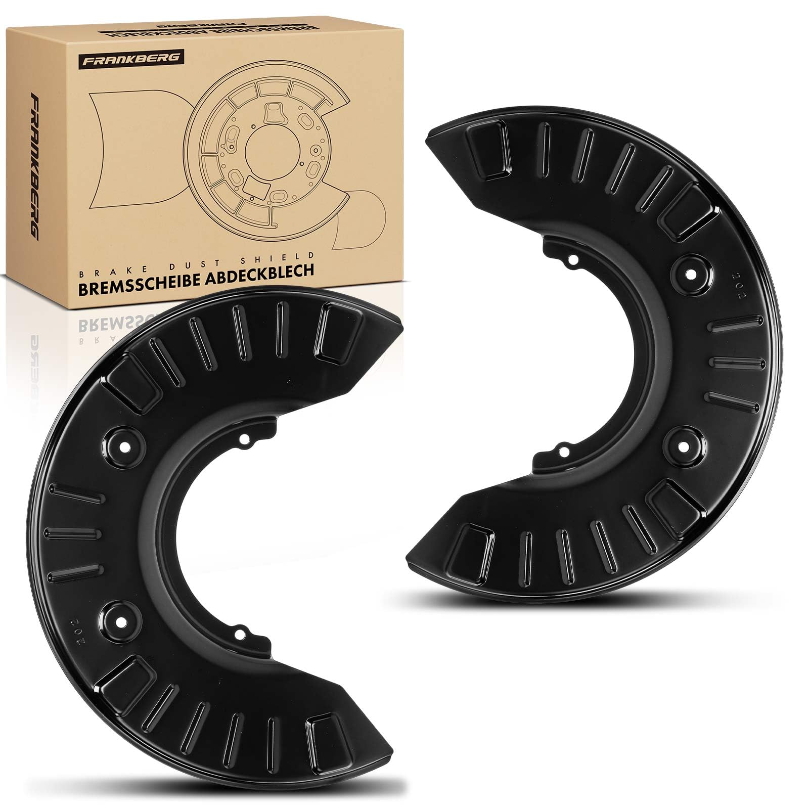 Frankberg 2x Ankerblech Bremsscheibe Vorderachse Kompatibel mit Viano W639 3.2-3.7 30 CDi2.0-CDi3.0 2.1L-3.5L 2003-2013 Vito Bus W639 109-126 2.1L-3.5L 2003-2014 Replace# 6363320088 Frankberg 2x Ankerblech Bremsscheibe Vorderachse Kompatibel mit Viano W639 3.2-3.7 30 CDi2.0-CDi3.0 2.1L-3.5L 2003-2013 Vito Bus W639 109-126 2.1L-3.5L 2003-2014 Replace# 6363320088 von Frankberg
