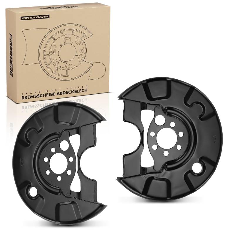 Frankberg 2x Ankerblech Deckblech Hinten Links Rechts Kompatibel mit Corrado 53I 1.8L-2.9L 1988-1995 Pa.s.sa.t 35I 3A2 1.6L-2.8L 1988-1996 Pa.s.sa.t 3A2 35I 2.0L 1988-1991 Replace# 357615609 von Frankberg