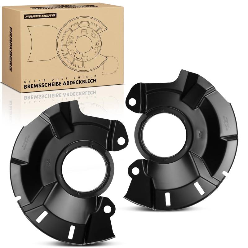 Frankberg 2x Ankerblech Spritzblech Bremsscheibe Vorderachse Kompatibel mit Accent IV Stufenheck RB Rio III UB Rio III Hatchback Van UB Rio III Stufenheck UB 517551R000 von Frankberg