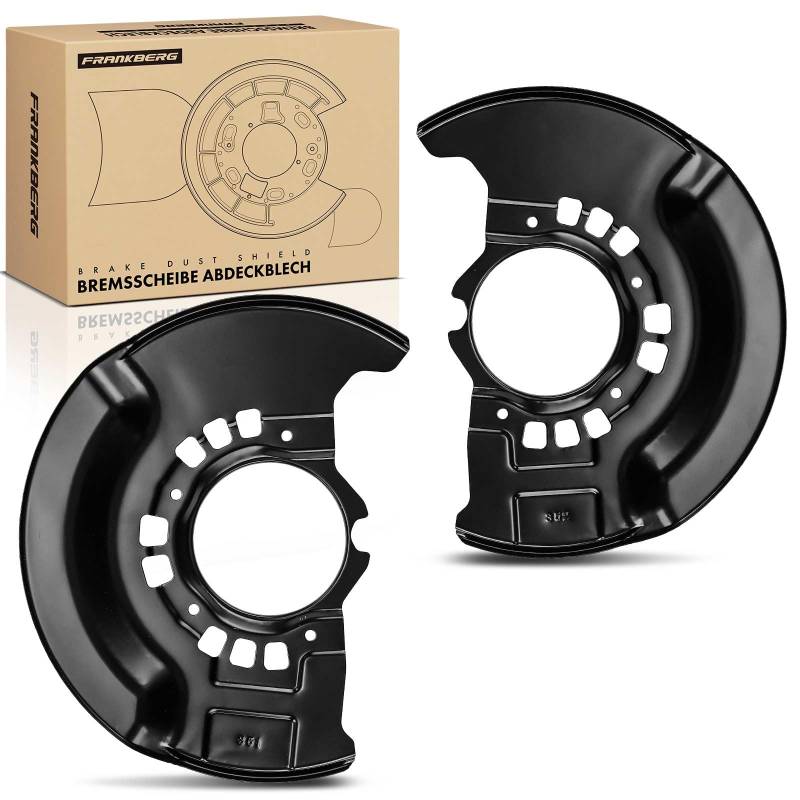 Frankberg 2x Ankerblech Spritzblech Vorne Links Rechts Kompatibel mit RAV 4 II A2 1.8L 2.0L 2000-2005 Replace# 4778242030 von Frankberg