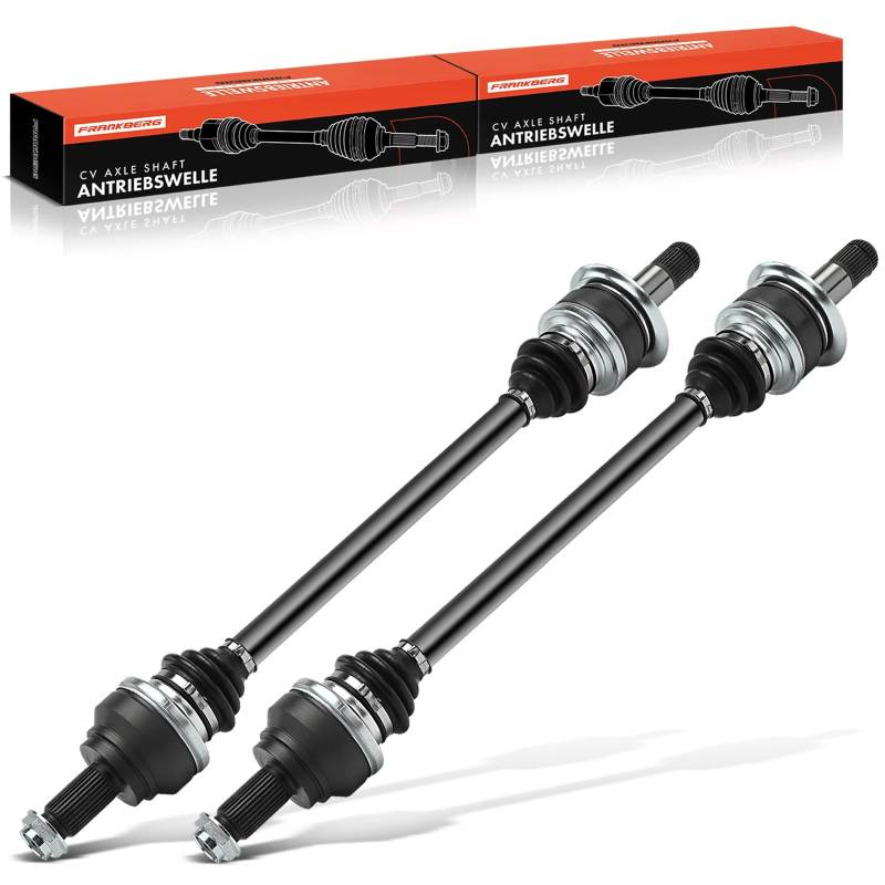 Frankberg 2x Antriebswelle Achswelle Automatikgetriebe Hinterachse Links Rechts Kompatibel mit 5er F10 530-535 3.0L 5er Touring F11 530-550 3.0L 4.4L Replace# 205137 von Frankberg