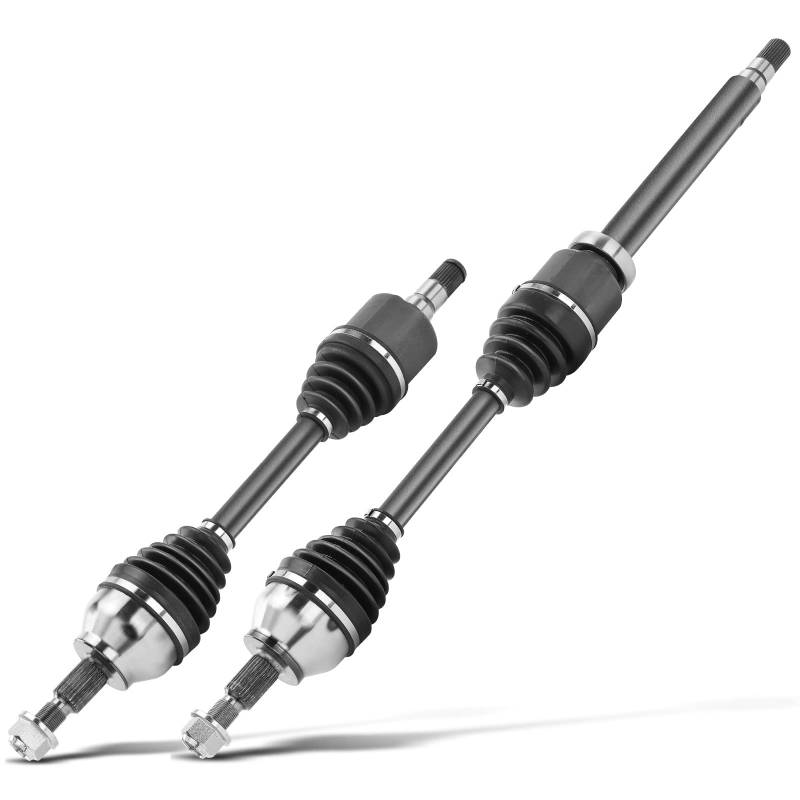 Frankberg 2x Antriebswelle Achswelle Automatikgetriebe Vorderachse Links Rechts Ohne ABS-ring Kompatibel C-Max II DXA/CB7 DXA/CEU Focus III Replace# AV613B437EB von Frankberg