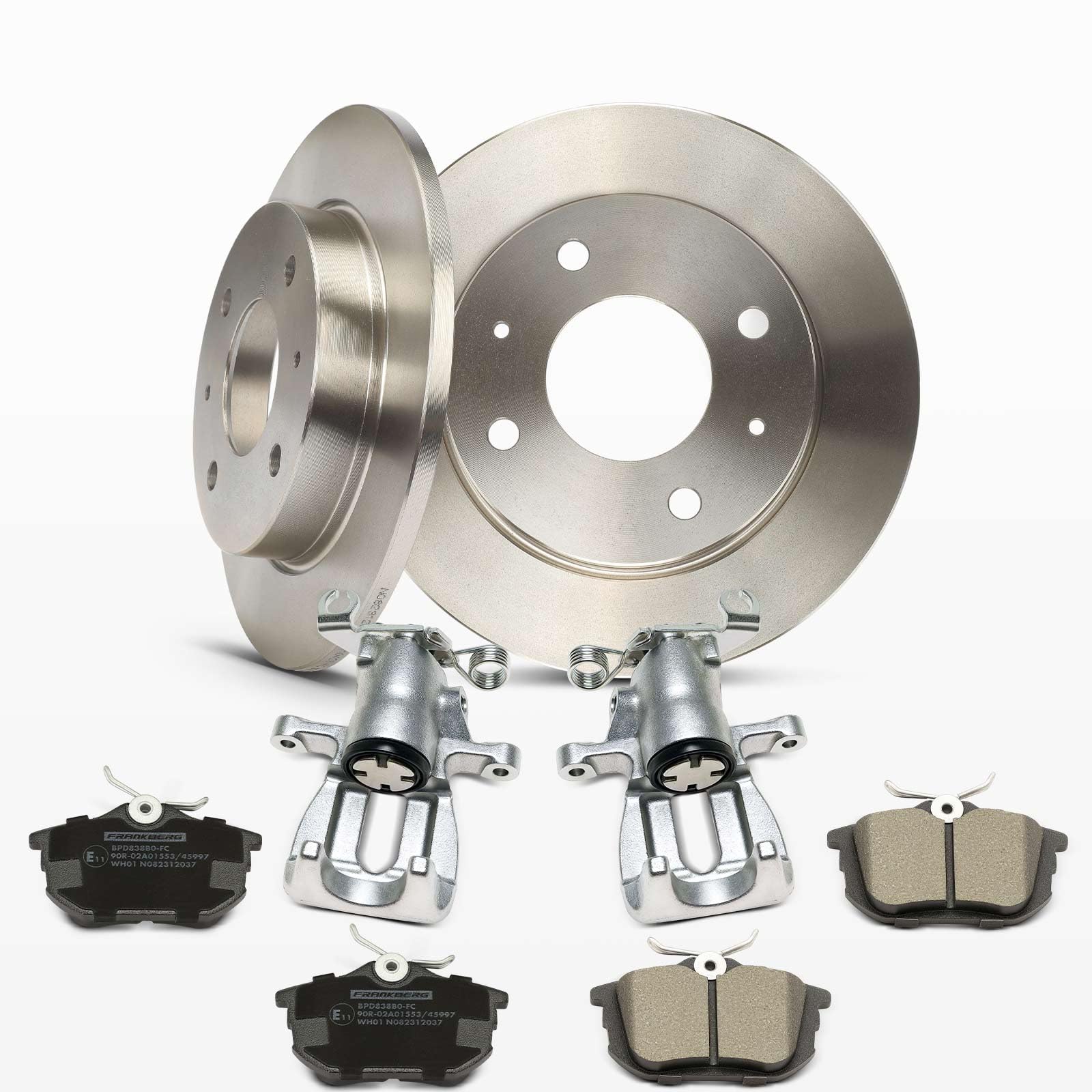 Frankberg 2x Bremssattel + 2x Bremsscheiben + 4x Beläge Hinterachse Kompatibel mit Colt CZC Cabriolet RG 2006-2008 Colt VI Z2A Z3A 2004-2012 Forfour 454 2004-2006 Replace# 343750 Frankberg 2x Bremssattel + 2x Bremsscheiben + 4x Beläge Hinterachse Kompatibel mit Colt CZC Cabriolet RG 2006-2008 Colt VI Z2A Z3A 2004-2012 Forfour 454 2004-2006 Replace# 343750 von Frankberg