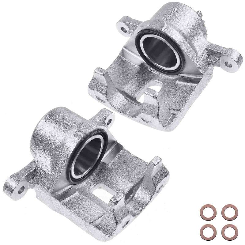 Frankberg 2x Bremssattel Bremszange Vorne Aluminiumguss Kompatibel mit Atos MX Replace# 343808 von Frankberg