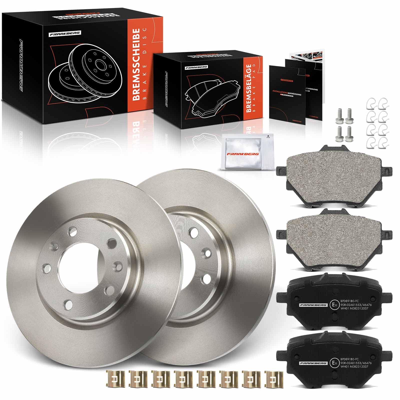 Frankberg 2x Bremsscheiben 4x Bremsbeläge mit Bremsenschmiermittel Hinten Kompatibel mit 3008 SUV M4 MC MJ MR 2016-Heute 508 SW II F4 FC FJ 2018-Heute Replace# 1642776380 Frankberg 2x Bremsscheiben 4x Bremsbeläge mit Bremsenschmiermittel Hinten Kompatibel mit 3008 SUV M4 MC MJ MR 2016-Heute 508 SW II F4 FC FJ 2018-Heute Replace# 1642776380 von Frankberg