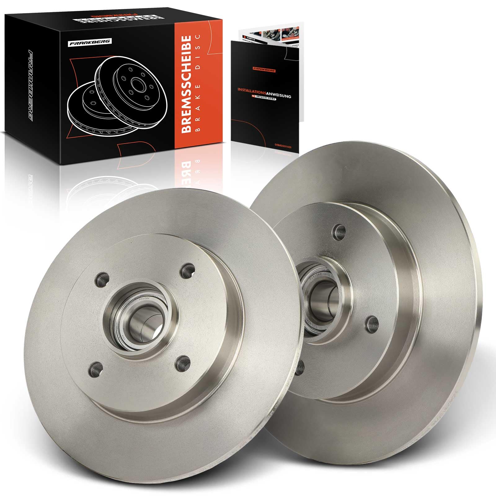 Frankberg 2x Bremsscheiben Bremsscheibe Hinten Links Rechts Kompatibel mit 308 SW I 4E 4H 1.4L 1.6L 2.0L 2007-2014 C4 II B7 1.2L 1.4L 1.6L 2009-Heute DS4 NX 1.2L 1.6L Replace# 2104230412 Frankberg 2x Bremsscheiben Bremsscheibe Hinten Links Rechts Kompatibel mit 308 SW I 4E 4H 1.4L 1.6L 2.0L 2007-2014 C4 II B7 1.2L 1.4L 1.6L 2009-Heute DS4 NX 1.2L 1.6L Replace# 2104230412 von Frankberg