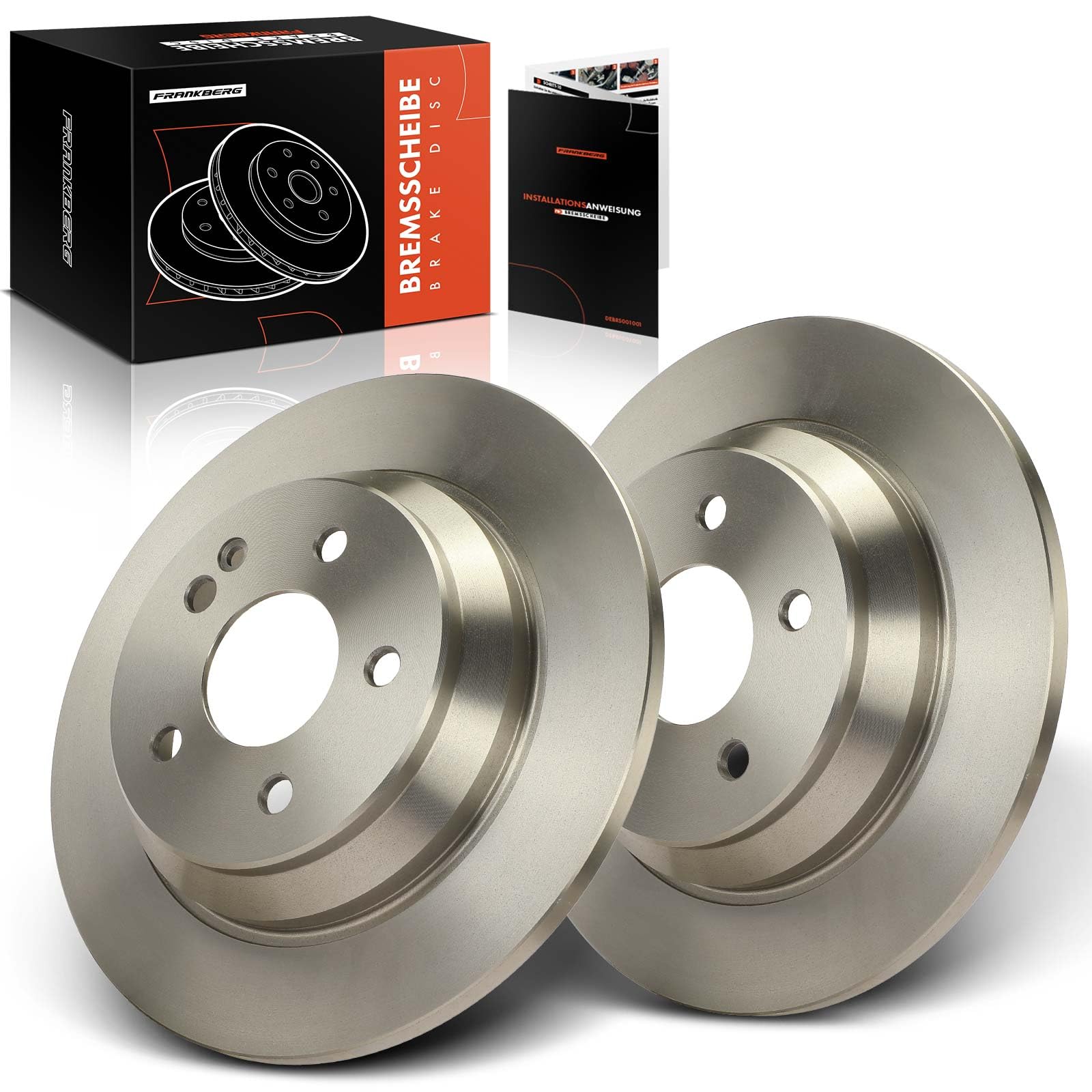 Frankberg 2x Bremsscheiben Bremsscheibe Hinterachse Kompatibel mit V-Klasse W447 V 200-V 300 2.0L 2.1L 2014-2023 Marco Polo Camper W447 160-250 1.6L-2.0L 2015-2023 Replace# 4474230012 Frankberg 2x Bremsscheiben Bremsscheibe Hinterachse Kompatibel mit V-Klasse W447 V 200-V 300 2.0L 2.1L 2014-2023 Marco Polo Camper W447 160-250 1.6L-2.0L 2015-2023 Replace# 4474230012 von Frankberg