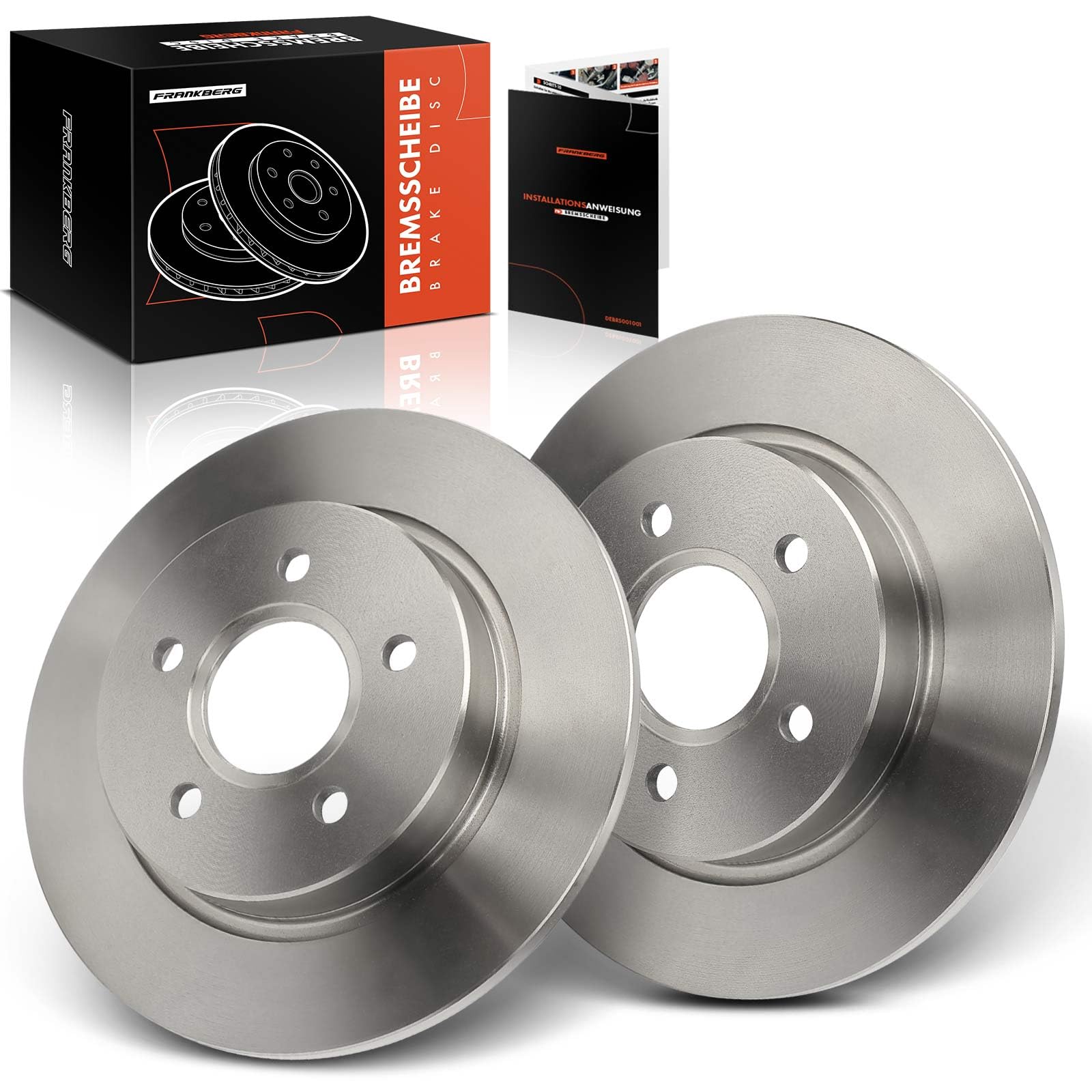 Frankberg 2x Bremsscheiben Bremsscheibe Hinterachse Links Rechts Kompatibel mit Focus III 1.0L-2.0L Electric 2010-2023 Focus III Kasten/Schrägheck 1.0L-2.0L 2011-2023 Replace# BV612A315BA Frankberg 2x Bremsscheiben Bremsscheibe Hinterachse Links Rechts Kompatibel mit Focus III 1.0L-2.0L Electric 2010-2023 Focus III Kasten/Schrägheck 1.0L-2.0L 2011-2023 Replace# BV612A315BA von Frankberg