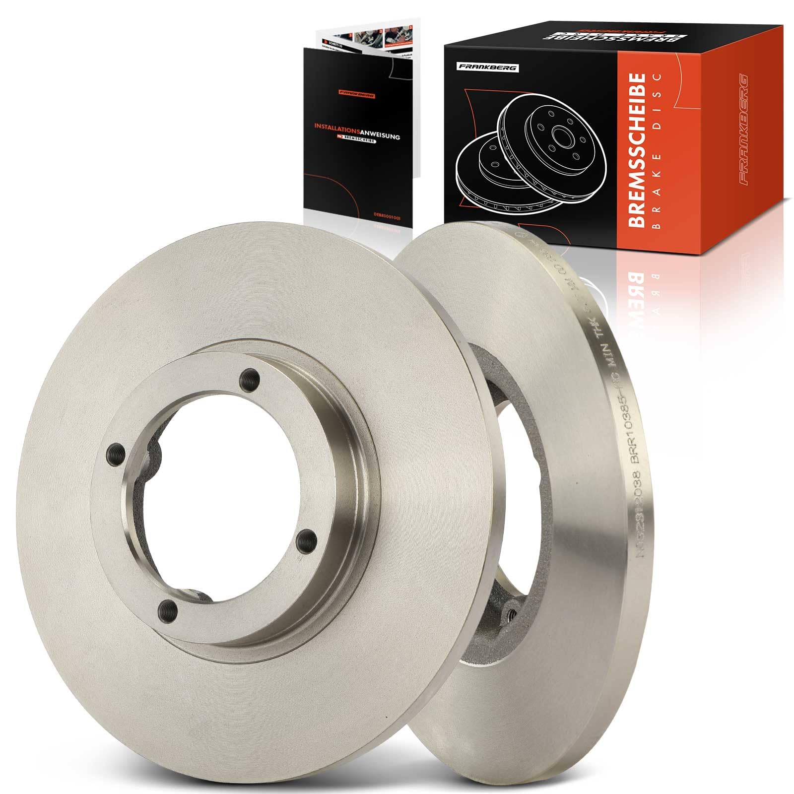 Frankberg 2x Bremsscheiben Bremsscheibe Vorderachse Links Rechts Kompatibel mit Matiz M200 M250 0.8L 2005-2010 Spark 0.8L 2005-2009 Matiz M100 M150 0.8L 1998-2002 Replace# 8DD355107011 Frankberg 2x Bremsscheiben Bremsscheibe Vorderachse Links Rechts Kompatibel mit Matiz M200 M250 0.8L 2005-2010 Spark 0.8L 2005-2009 Matiz M100 M150 0.8L 1998-2002 Replace# 8DD355107011 von Frankberg