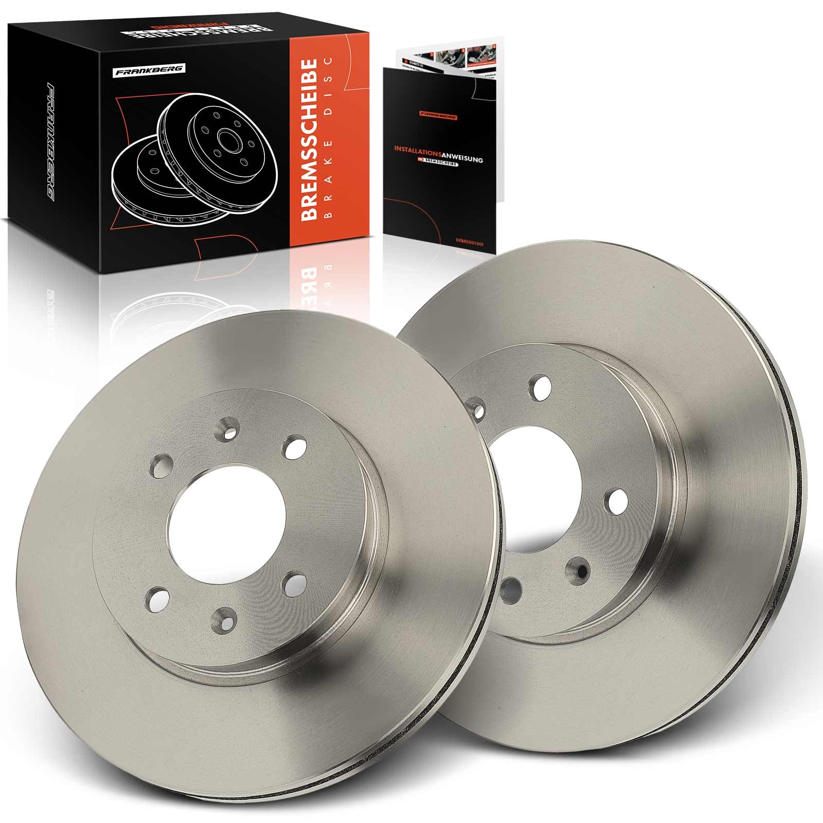 Frankberg 2x Bremsscheiben Bremsscheibe Vorne Kompatibel mit Accent III MC 1.4L-1.6L 2005-2010 i20 PB PBT 1.1L-1.6L 2008-2014 Rio II JB 1.4L-1.6L 2005-2011 Replace# 517121G000 Frankberg 2x Bremsscheiben Bremsscheibe Vorne Kompatibel mit Accent III MC 1.4L-1.6L 2005-2010 i20 PB PBT 1.1L-1.6L 2008-2014 Rio II JB 1.4L-1.6L 2005-2011 Replace# 517121G000 von Frankberg