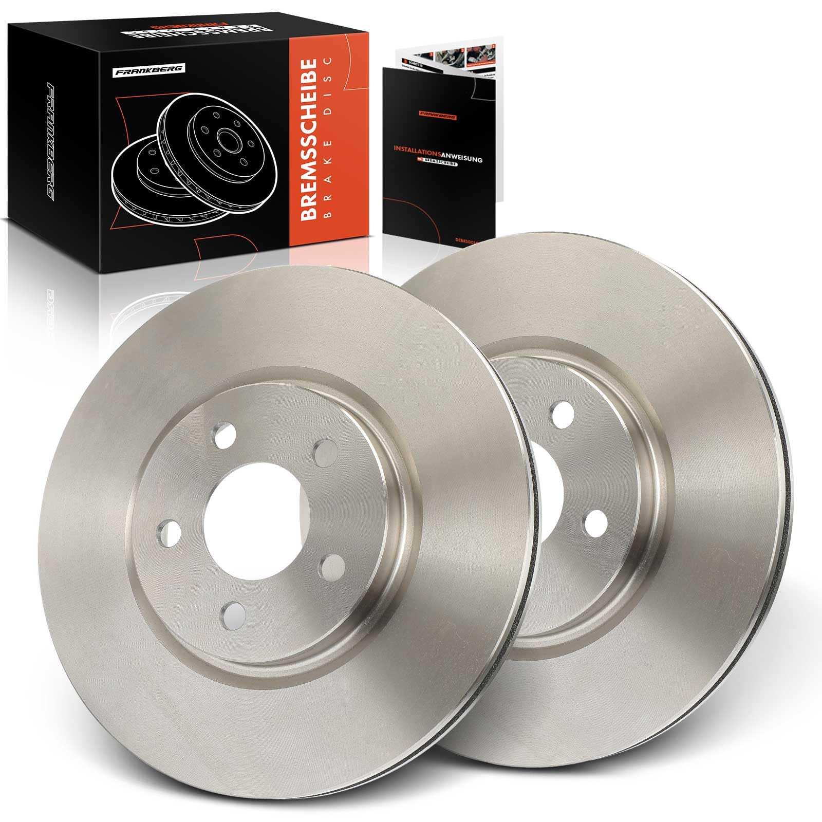 Frankberg 2x Bremsscheiben Bremsscheibe Vorne Kompatibel mit PT Cruiser PT 1.6L-2.4L 2000-2010 Bremsscheibe PT Cruiser Cabriolet 2.4L 2004-2008 Replace# 4509994AA Frankberg 2x Bremsscheiben Bremsscheibe Vorne Kompatibel mit PT Cruiser PT 1.6L-2.4L 2000-2010 Bremsscheibe PT Cruiser Cabriolet 2.4L 2004-2008 Replace# 4509994AA von Frankberg
