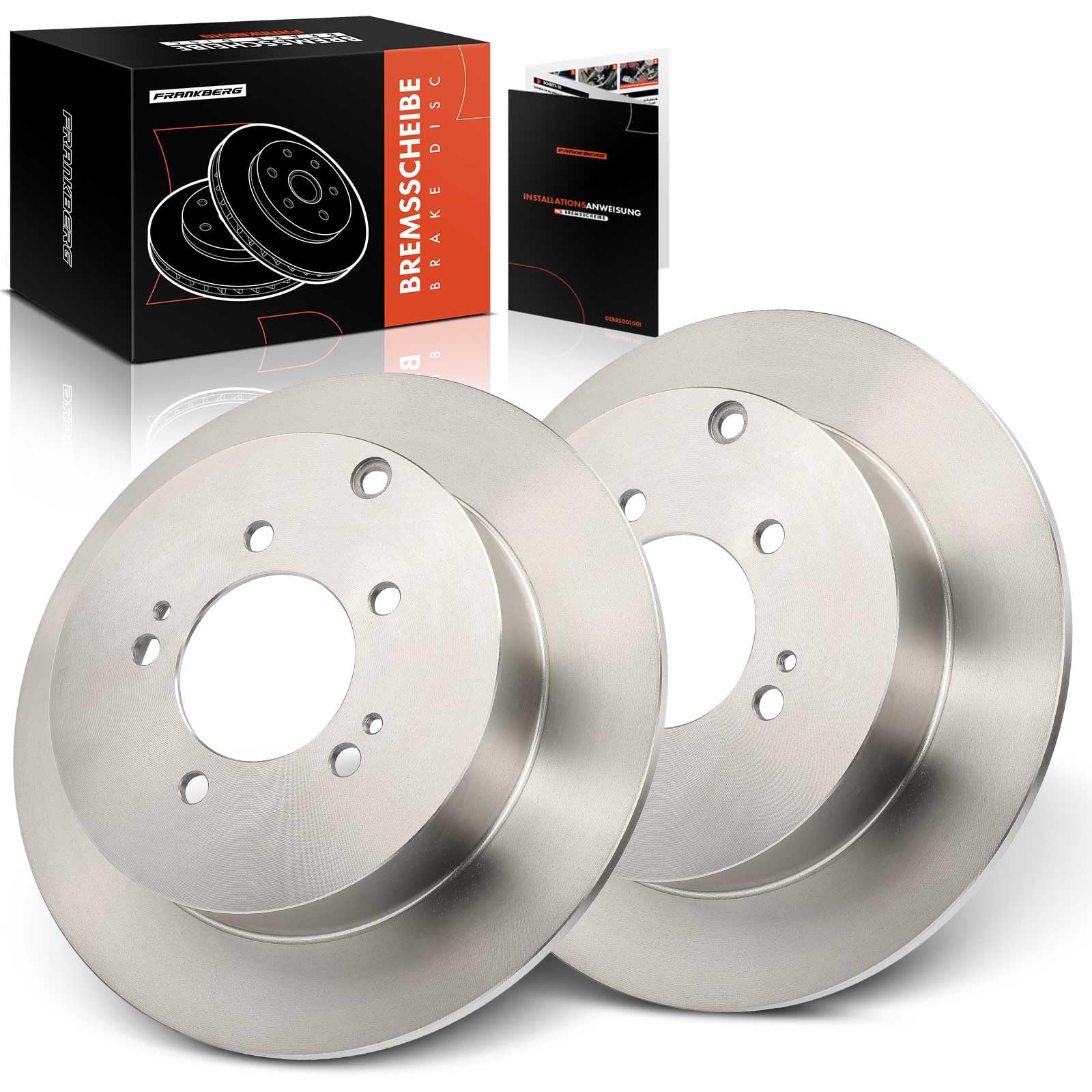 Frankberg 2x Bremsscheiben Hinterachse Kompatibel mit C-Crosser VU VV 2.2L 2.4L 2007-2012 Outlander II CW W 2.2L 2.3L 2006-2012 4007 VU VV 2.2L 2.4L 2007-2013 Replace# 4615A035 Frankberg 2x Bremsscheiben Hinterachse Kompatibel mit C-Crosser VU VV 2.2L 2.4L 2007-2012 Outlander II CW W 2.2L 2.3L 2006-2012 4007 VU VV 2.2L 2.4L 2007-2013 Replace# 4615A035 von Frankberg