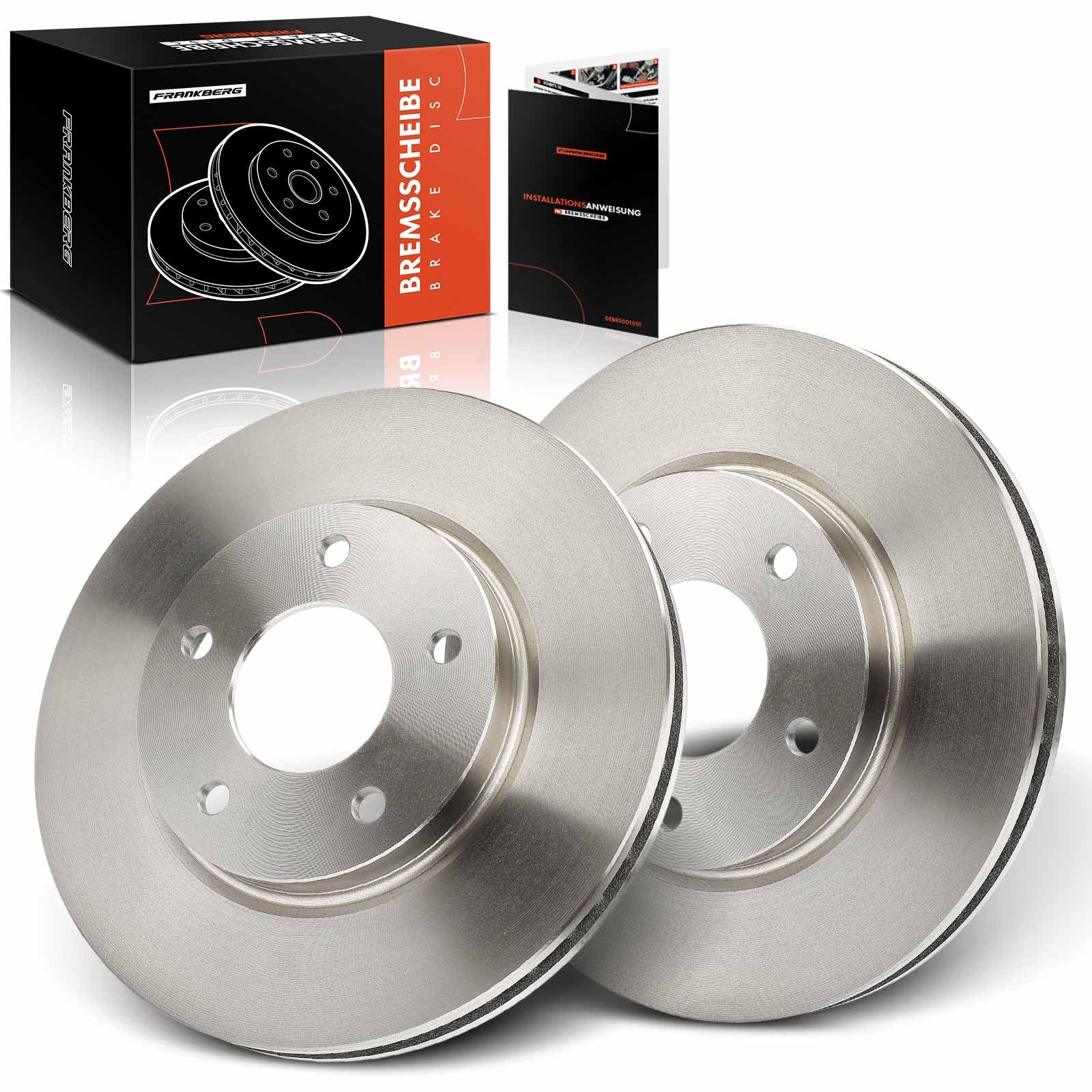 Frankberg 2x Bremsscheiben Satz Vorderachse Kompatibel mit Lancer VII CSA CTA 2007-2013 Lancer VIII CYA CZA 2007-2024 Lancer VIII Sportback CX A 2008-2017 Replace# 4615A115 Frankberg 2x Bremsscheiben Satz Vorderachse Kompatibel mit Lancer VII CSA CTA 2007-2013 Lancer VIII CYA CZA 2007-2024 Lancer VIII Sportback CX A 2008-2017 Replace# 4615A115 von Frankberg