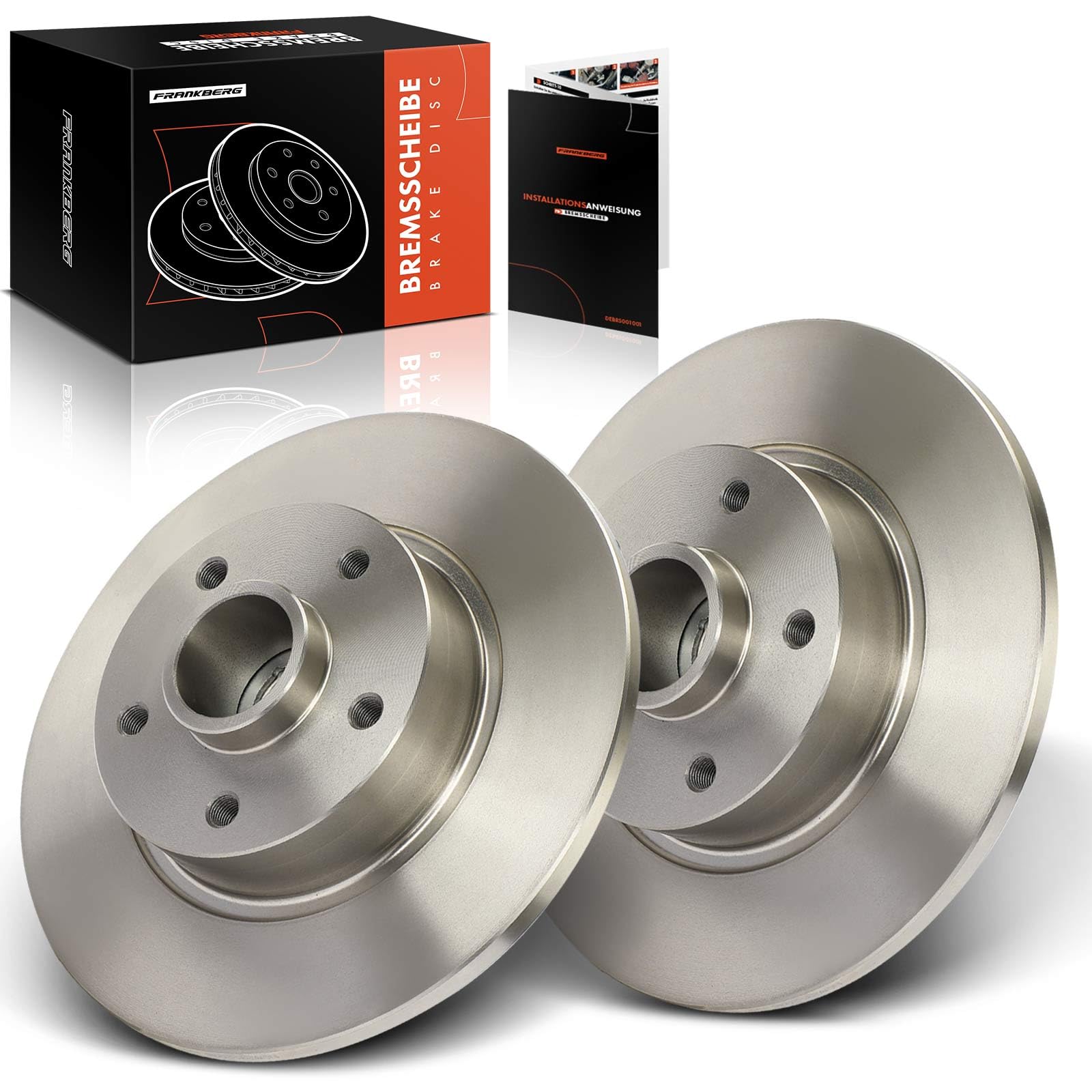 Frankberg 2x Bremsscheiben mit Radlager und ABS-Ring Hinterachse Voll Kompatibel mit Vivaro Combi X82 1.6L 2014-2019 Trafic III Bus JG 1.6L 2.0L 2014-2023 Replace# 6000620071 Frankberg 2x Bremsscheiben mit Radlager und ABS-Ring Hinterachse Voll Kompatibel mit Vivaro Combi X82 1.6L 2014-2019 Trafic III Bus JG 1.6L 2.0L 2014-2023 Replace# 6000620071 von Frankberg
