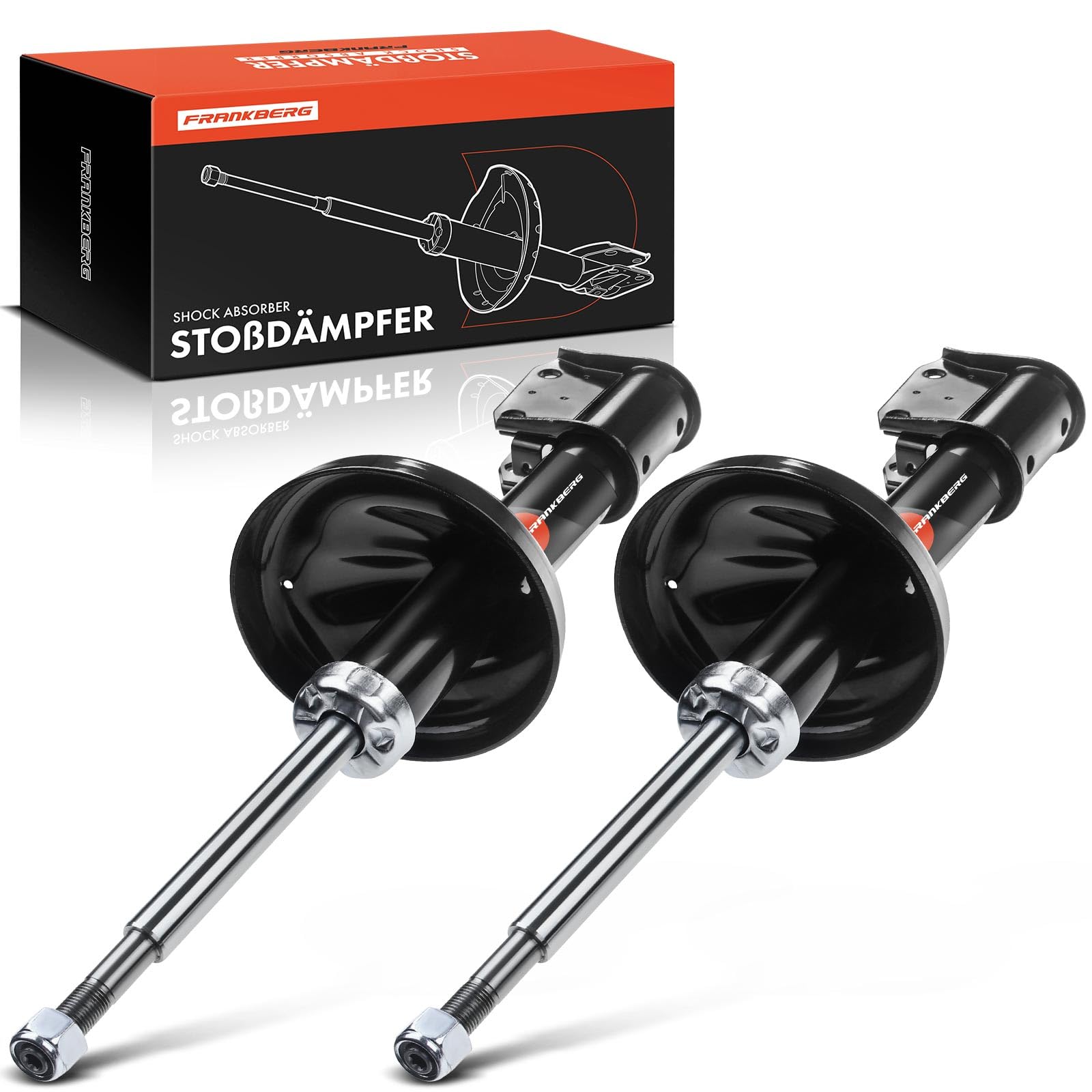 Frankberg 2x Federbein Stoßdämpfer Gasdruck Vorne für Clio II BB, CB SB0/1/2 Schrägheck Kasten 1.1L 1.4L 1.5L 1.6L 1.9L 1998-Heute 333708 Frankberg 2x Federbein Stoßdämpfer Gasdruck Vorne für Clio II BB, CB SB0/1/2 Schrägheck Kasten 1.1L 1.4L 1.5L 1.6L 1.9L 1998-Heute 333708 von Frankberg