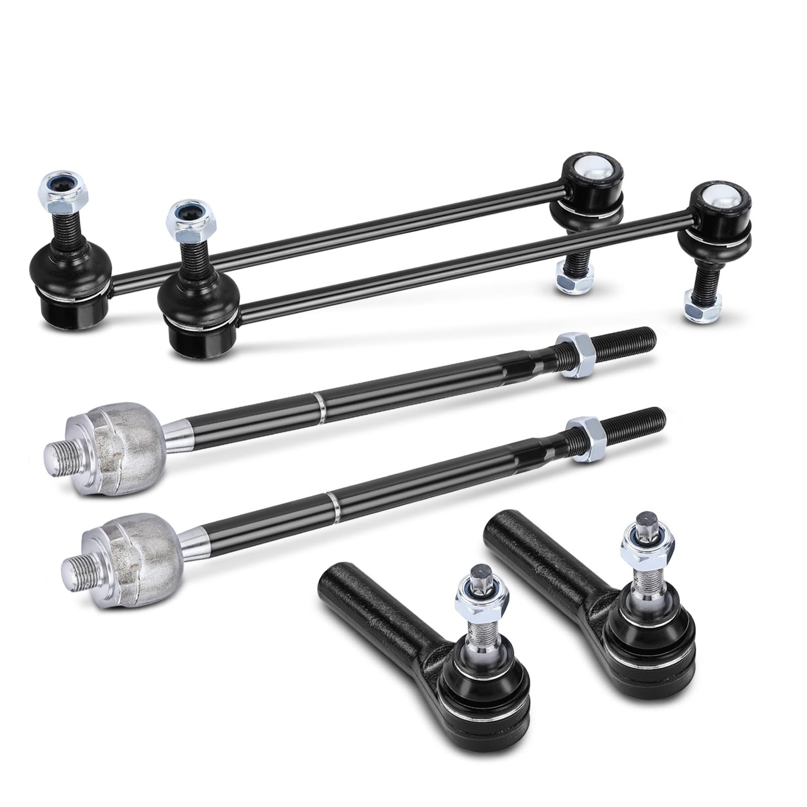 Frankberg 2x Koppelstange + 2x Spurstangenkopf + 2x Spurstange Vorne Kompatibel mit Mustan.g Convertible 2005-2024 Mustan.g Coupe 2004-2014 Replace# 8R3Z5K483B Frankberg 2x Koppelstange + 2x Spurstangenkopf + 2x Spurstange Vorne Kompatibel mit Mustan.g Convertible 2005-2024 Mustan.g Coupe 2004-2014 Replace# 8R3Z5K483B von Frankberg