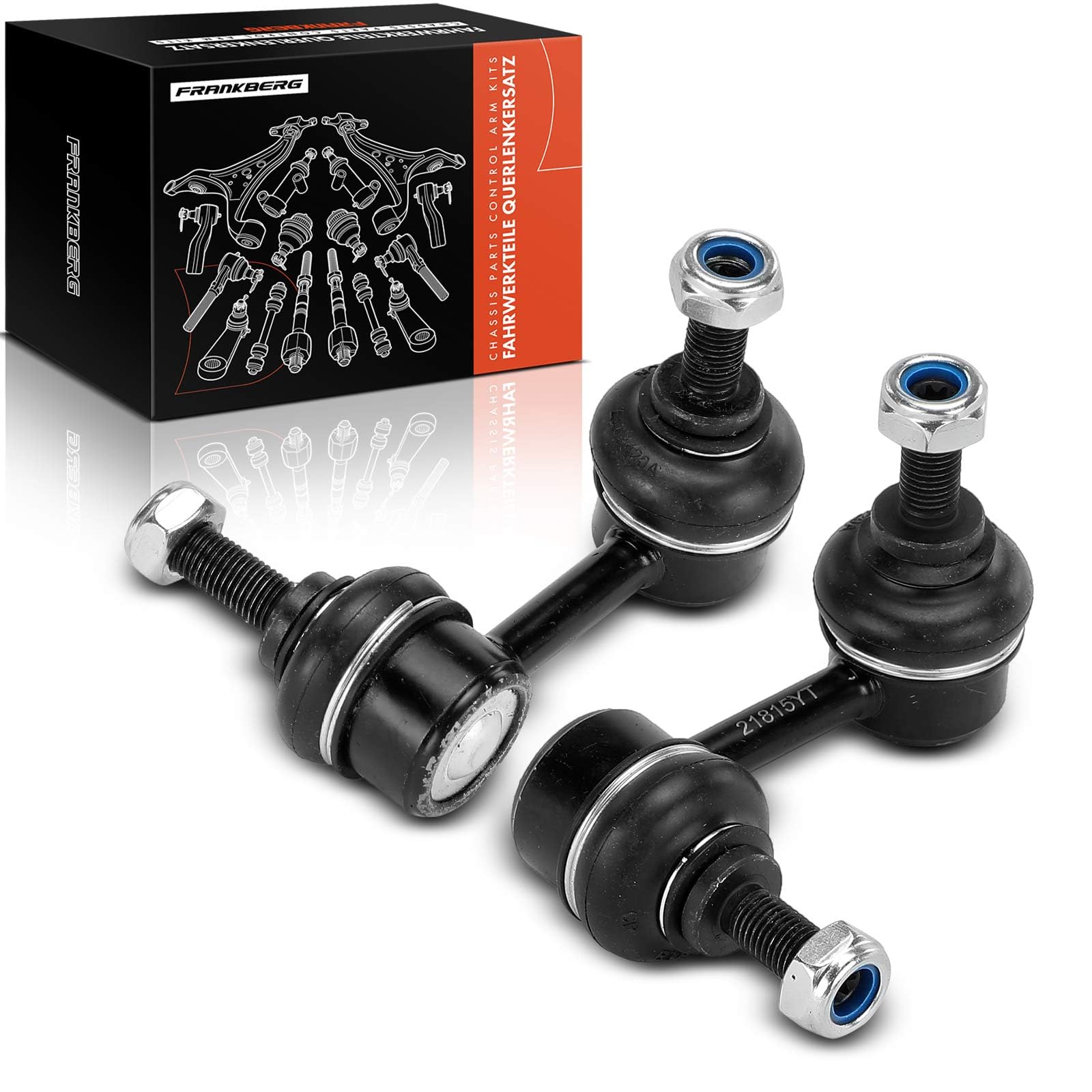 Frankberg 2x Koppelstange Vorderachse Kompatibel mit Primera P12 1.6L-2.2L 2002-2008 Primera Hatchback P12 1.6L-2.2L 2002-2008 Primera Kombi WP12 1.6L-2.2L 2002-2008 Replace# 54668AU000 Frankberg 2x Koppelstange Vorderachse Kompatibel mit Primera P12 1.6L-2.2L 2002-2008 Primera Hatchback P12 1.6L-2.2L 2002-2008 Primera Kombi WP12 1.6L-2.2L 2002-2008 Replace# 54668AU000 von Frankberg