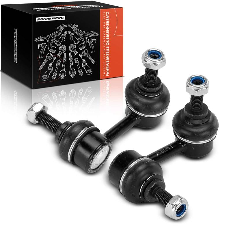 Frankberg 2x Koppelstange Vorderachse Kompatibel mit Primera P12 1.6L-2.2L 2002-2008 Primera Hatchback P12 1.6L-2.2L 2002-2008 Primera Kombi WP12 1.6L-2.2L 2002-2008 Replace# 54668AU000 von Frankberg