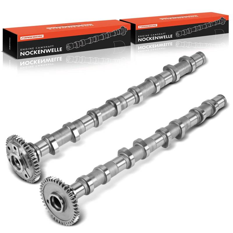 Frankberg 2x Nockenwelle Kompatibel mit 3er F30 F80 2.0L 2011-2018 5er Touring F11 2.0L 2009-2016 X3 E83 2.0L 2007-2014 1er F21 2.0L 2010-Heute Replace# 11318575435 von Frankberg