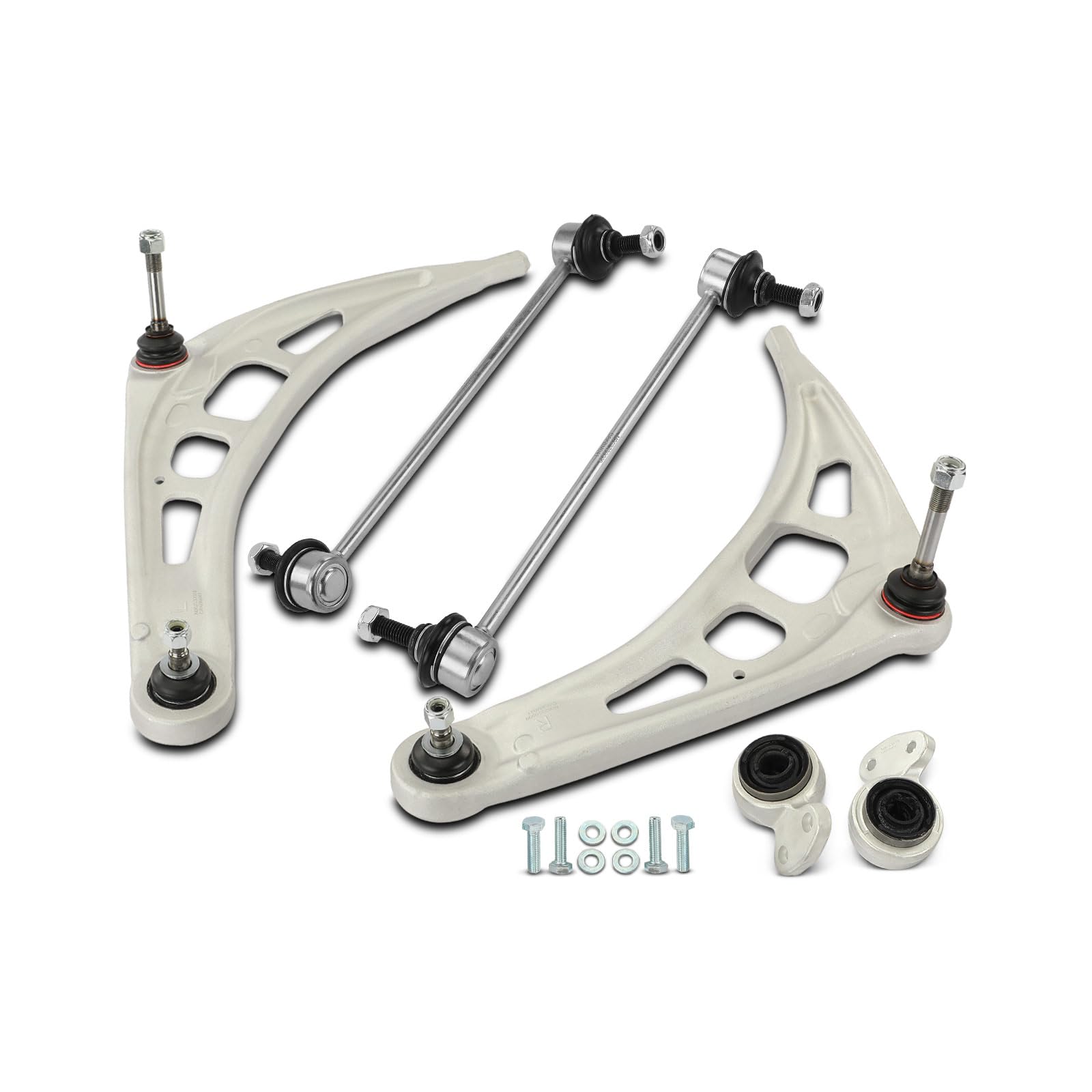 Frankberg 2x Querlenker + 2x Hydrolager + 2x Koppelstange Kompatibel mit 3er E46 316-330 1.6L-3.0L 1998-2005 Z4 Coupe E86 3.0Si 3.0L 2006-2008 Replace# 31121094465 Frankberg 2x Querlenker + 2x Hydrolager + 2x Koppelstange Kompatibel mit 3er E46 316-330 1.6L-3.0L 1998-2005 Z4 Coupe E86 3.0Si 3.0L 2006-2008 Replace# 31121094465 von Frankberg