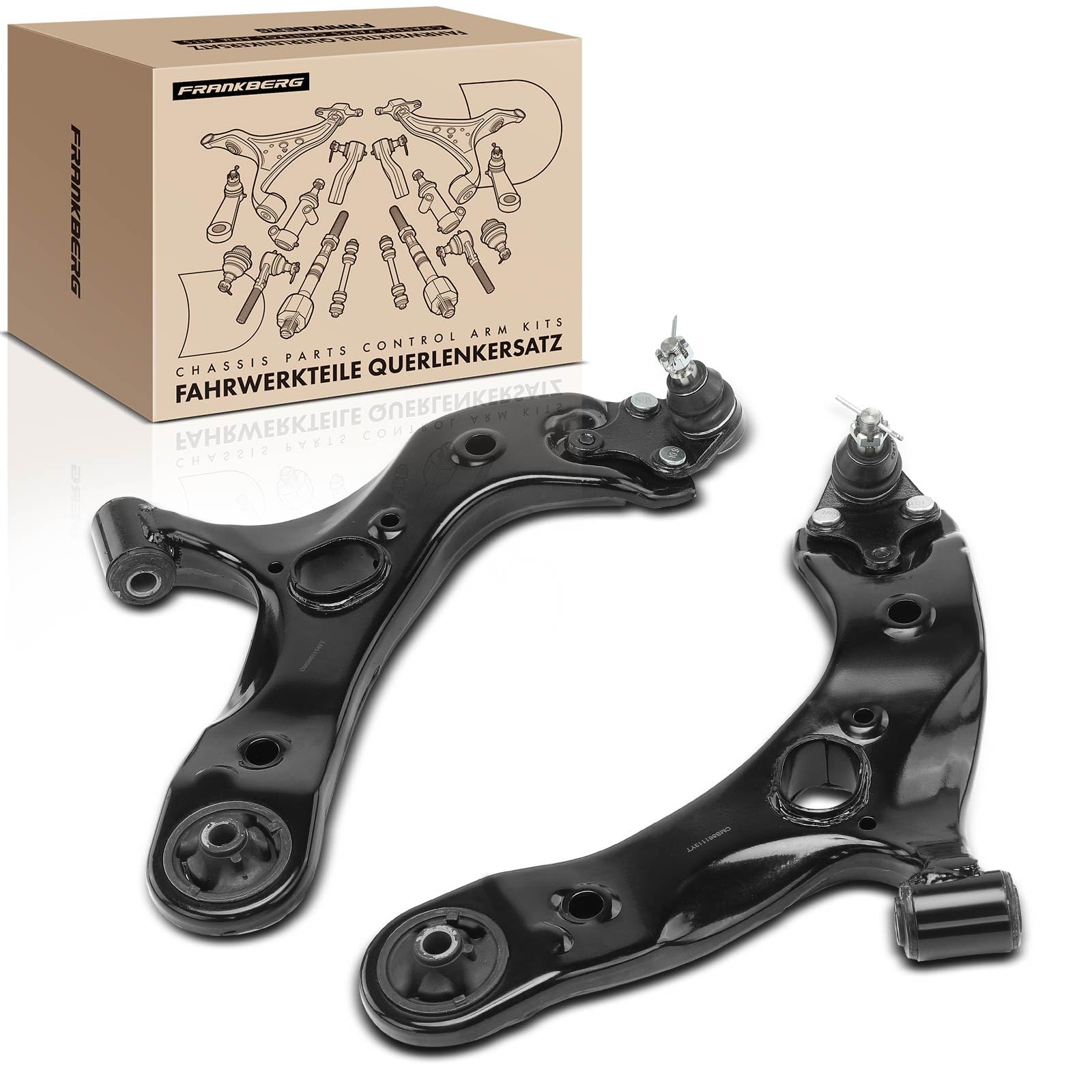 Frankberg 2x Querlenker Achslenker Vorne Untens Kompatibel mit Auri.s ADE15 NDE15 NRE15 ZRE15 ZZE15 1.3L-2.0L 2006-2012 Avensi.s Kombi T27 1.6L-2.2L 2009-2018 Replace# K641288 Frankberg 2x Querlenker Achslenker Vorne Untens Kompatibel mit Auri.s ADE15 NDE15 NRE15 ZRE15 ZZE15 1.3L-2.0L 2006-2012 Avensi.s Kombi T27 1.6L-2.2L 2009-2018 Replace# K641288 von Frankberg