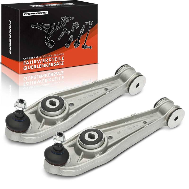 Frankberg 2x Querlenker Vorderachse Unten Kompatibel mit 911 997 3.6L 3.8L 2004-2012 B.o.x.s.t.e.r 987 2.7L-3.4L 2004-2012 C.a.y.m.a.n 987 2.7L-3.4L 2005-2013 Replace# 99734105303 von Frankberg