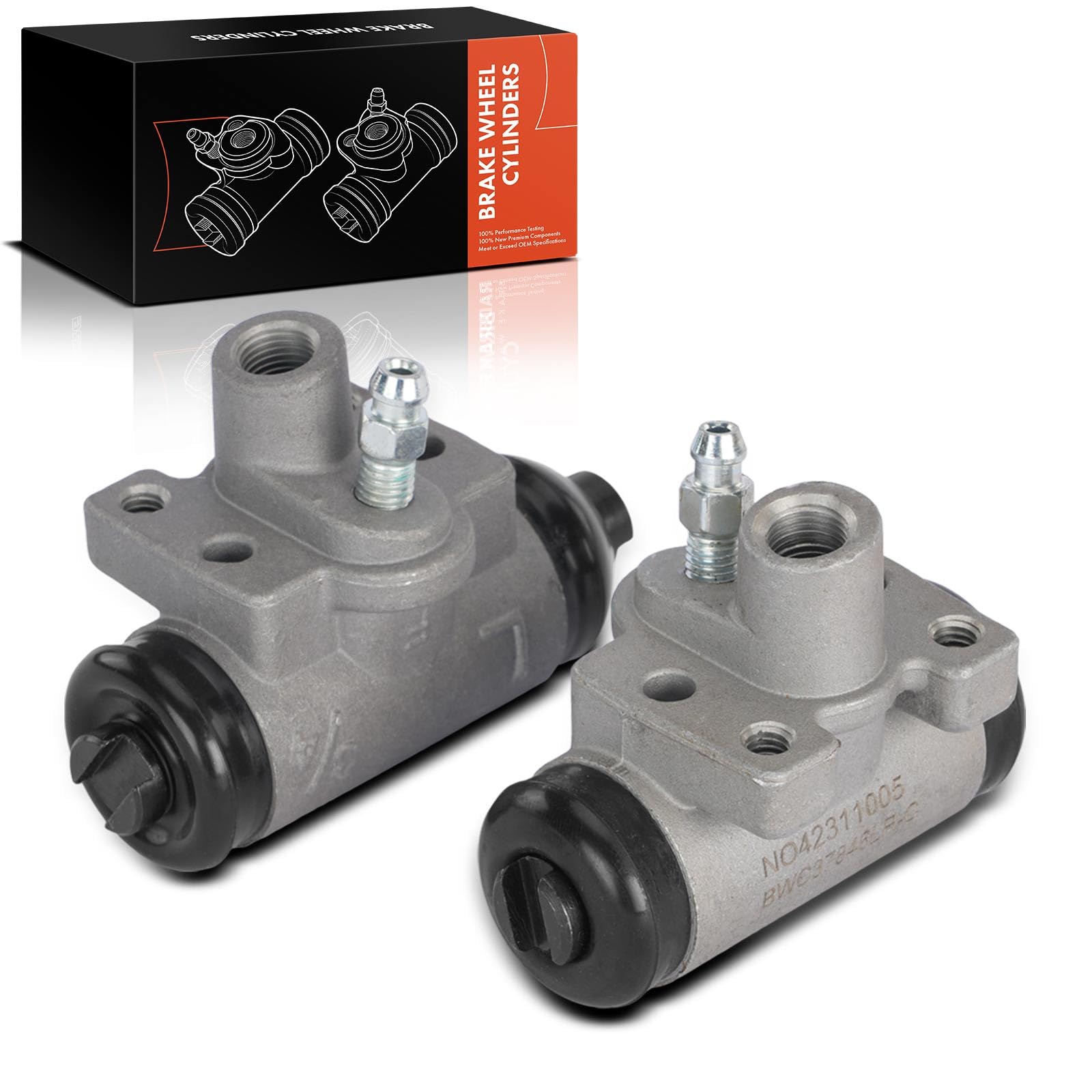 Frankberg 2x Radbremszylinder Hinterachse Kompatibel mit Accord IV CB 1.8L-2.2L 1990-1993 Civic V Coupe EJ 1.5L 1.6L 1994-1995 CRX III EG EH 1.6L 1992-1998 Replace# 43300SM4A01 Frankberg 2x Radbremszylinder Hinterachse Kompatibel mit Accord IV CB 1.8L-2.2L 1990-1993 Civic V Coupe EJ 1.5L 1.6L 1994-1995 CRX III EG EH 1.6L 1992-1998 Replace# 43300SM4A01 von Frankberg