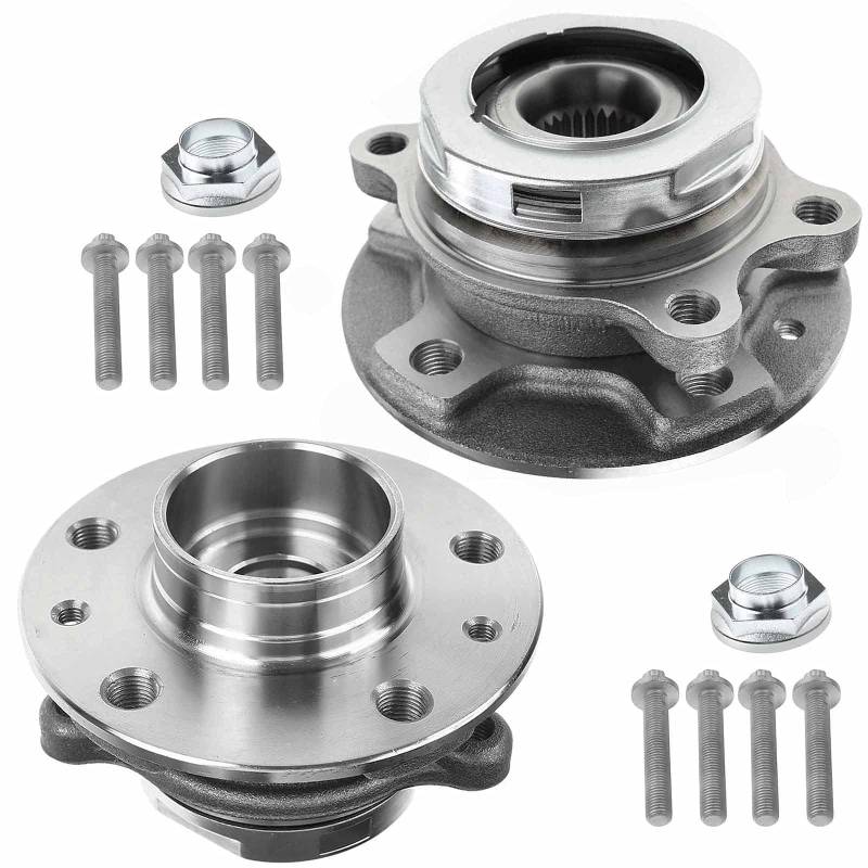 Frankberg 2x Radlager Radlagersatz Vorderachse mit ABS-Sensorring Kompatibel mit Laguna Coupe DT0/1 1.5L-3.5L 2008-2015 Laguna III BT0/1 2.0L-3.5L 2007-2015 Replace# 402100006R von Frankberg