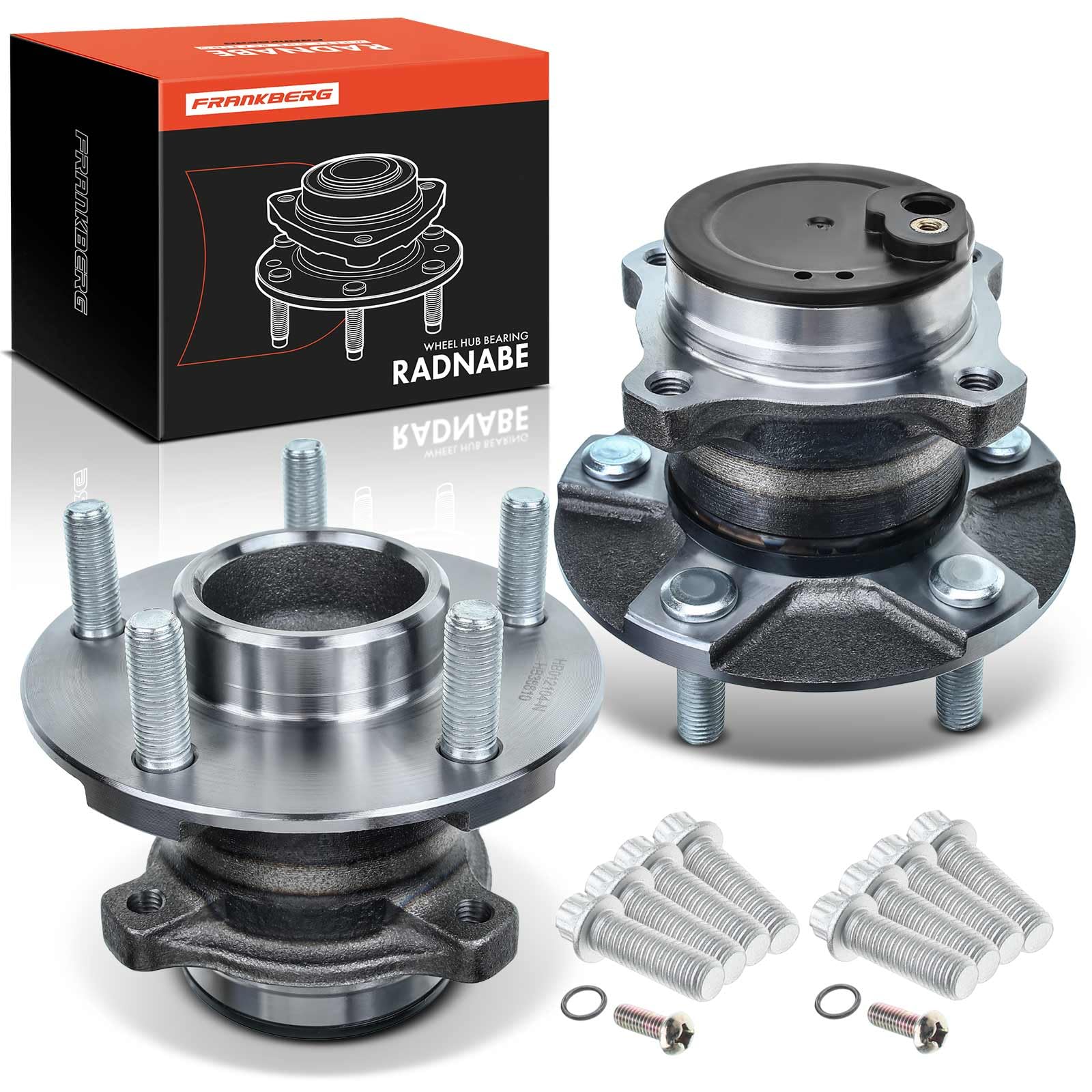 Frankberg 2x Radlager Radlagersatz mit Integriertem ABS Sensor Hinterachse Kompatibel mit C-Max MPV 2003-2007 Focus II DA DP HCP Schrägheck 2004-2012 C-Max DM2 MPV 2007-2010 Replace# 7M512C299AB Frankberg 2x Radlager Radlagersatz mit Integriertem ABS Sensor Hinterachse Kompatibel mit C-Max MPV 2003-2007 Focus II DA DP HCP Schrägheck 2004-2012 C-Max DM2 MPV 2007-2010 Replace# 7M512C299AB von Frankberg