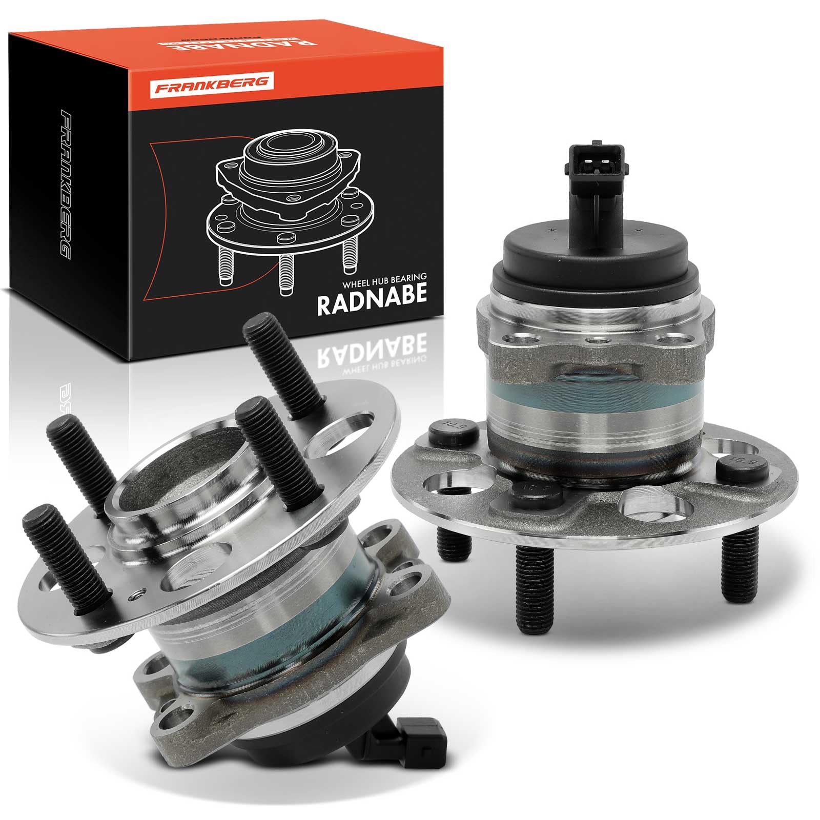 Frankberg 2x Radlagersatz Hinterachse Links Rechts mit integriertem ABS-Sensor Kompatibel mit i20 GB IB 1.0L-1.4L 2014-2020 i20 Active GB IB 1.0L 1.4L 2015-2018 Replace# 52750C8000 Frankberg 2x Radlagersatz Hinterachse Links Rechts mit integriertem ABS-Sensor Kompatibel mit i20 GB IB 1.0L-1.4L 2014-2020 i20 Active GB IB 1.0L 1.4L 2015-2018 Replace# 52750C8000 von Frankberg