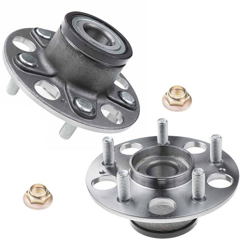 Frankberg 2x Radnabe Radlagersatz mit Integriertem ABS Sensor Hinterachse mit integriertem ABS-Sensor Kompatibel mit FR-V BE 1.7-2.2L 2004-2009 Replace# 42200SJF951 von Frankberg