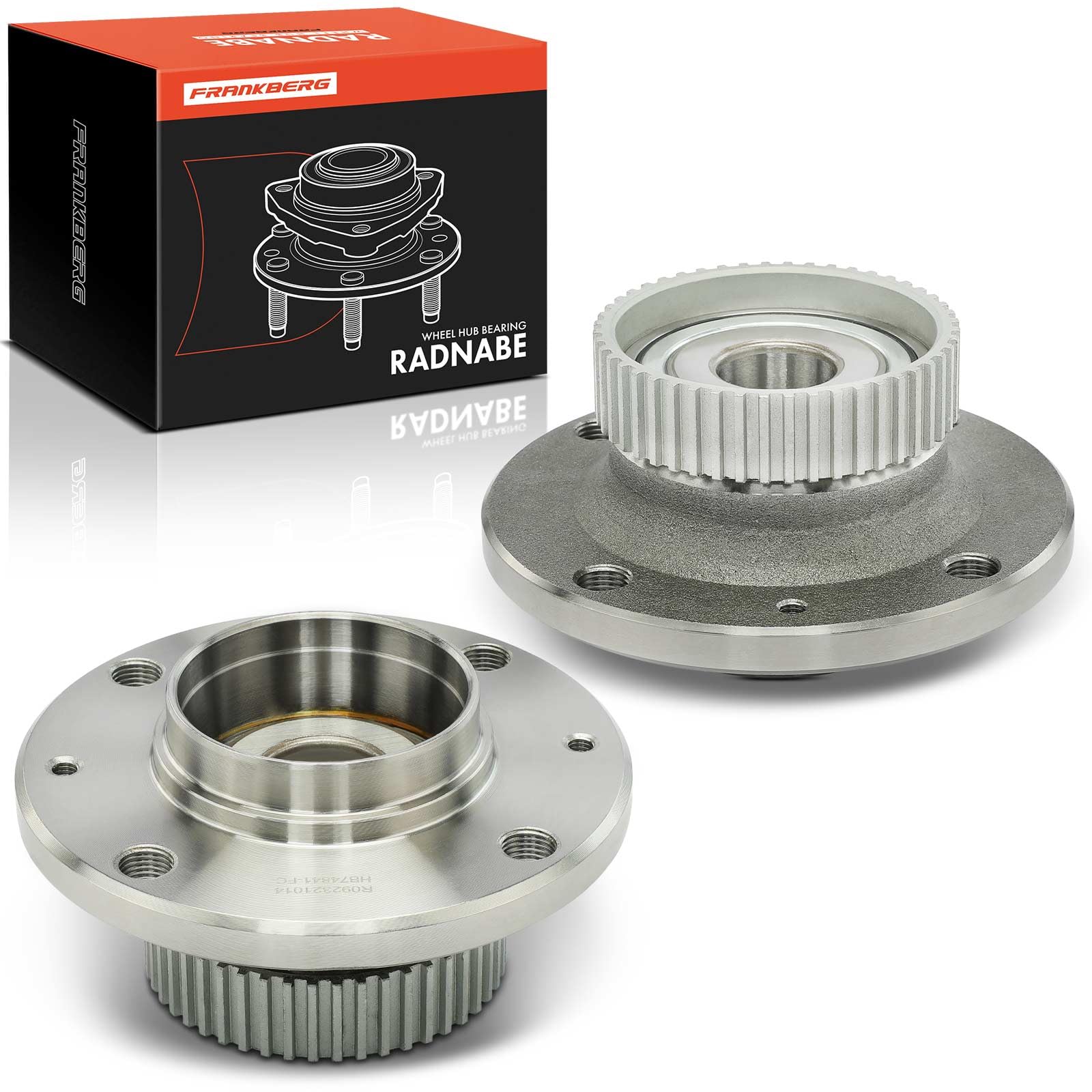 Frankberg 2x Radlager Radlagersatz Hinterachse mit ABS-Sensorring Kompatibel mit 206 CC 2D 1.6L 2.0L 2000-2002 206 Schrägheck 2A/C 1.6L 2.0L 1999-2002 206 SW 2E/K 1.1L-2.0L Replace# 374841 Frankberg 2x Radlager Radlagersatz Hinterachse mit ABS-Sensorring Kompatibel mit 206 CC 2D 1.6L 2.0L 2000-2002 206 Schrägheck 2A/C 1.6L 2.0L 1999-2002 206 SW 2E/K 1.1L-2.0L Replace# 374841 von Frankberg