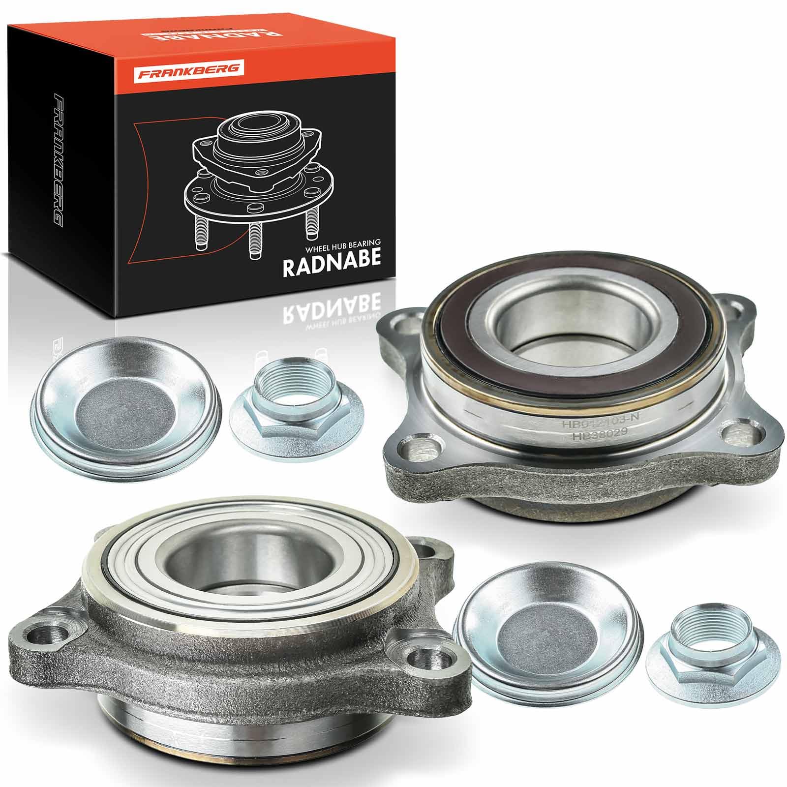 Frankberg 2x Radlager Radlagersatz unterstützt die ABS-Funktion Vorderachse Kompatibel mit 147 937 2003-2010 156 932 1997-2005 156 Sportwagon 932 1997-2006 166 936 1998-2007 Replace# 60652011 Frankberg 2x Radlager Radlagersatz unterstützt die ABS-Funktion Vorderachse Kompatibel mit 147 937 2003-2010 156 932 1997-2005 156 Sportwagon 932 1997-2006 166 936 1998-2007 Replace# 60652011 von Frankberg