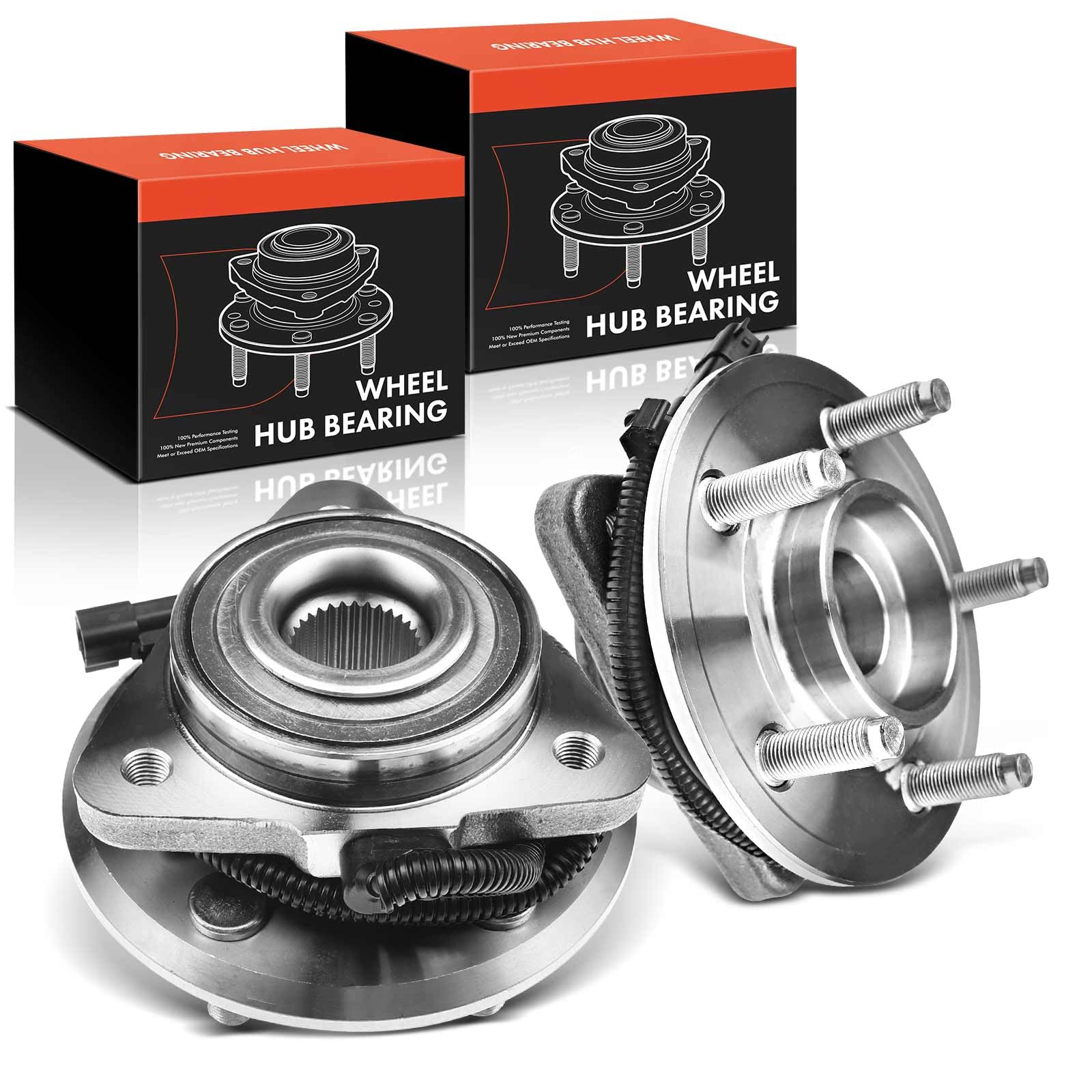 Frankberg 2x Radnabe Radlagersatz mit Integriertem ABS Sensor Vorderachse Kompatibe mit Nitro SUV 2.8L 3.7L 4.0L 2007-2011 Cherokee KK SUV 2.8L 3.7L 2008-2013 Replace# 513270 Frankberg 2x Radnabe Radlagersatz mit Integriertem ABS Sensor Vorderachse Kompatibe mit Nitro SUV 2.8L 3.7L 4.0L 2007-2011 Cherokee KK SUV 2.8L 3.7L 2008-2013 Replace# 513270 von Frankberg