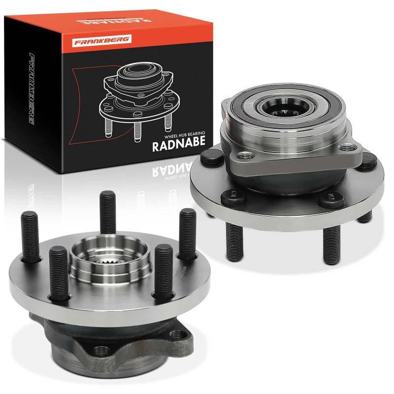 Frankberg 2x Radnabe Vorne unterstützt die ABS-Funktion Kompatibel mit Impreza Schrägheck G3 GH GR Impreza Station Wagon G.G Impreza Stufenheck GD Impreza Stufenheck GD G.G Levorg Tribeca B9 von Frankberg
