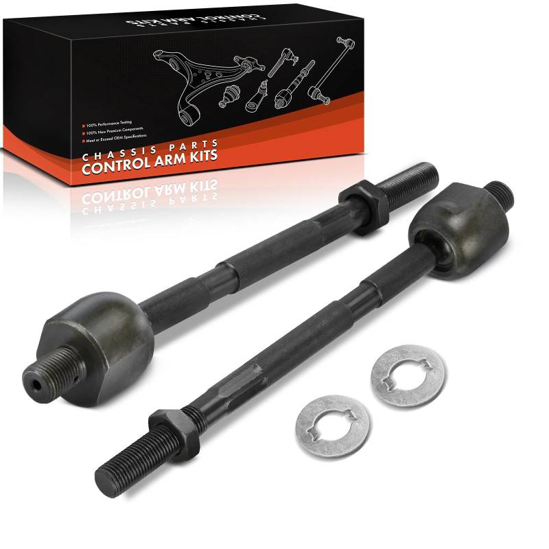 Frankberg 2x Spurstange Innen Links Rechts Kompatibel mit Eclipse Cabriolet Eclipse II D3A Galant V E5A E7A E8A Galant V Stufenheck E5A E7A E8A Galant VI EA Replace# EV350 von Frankberg