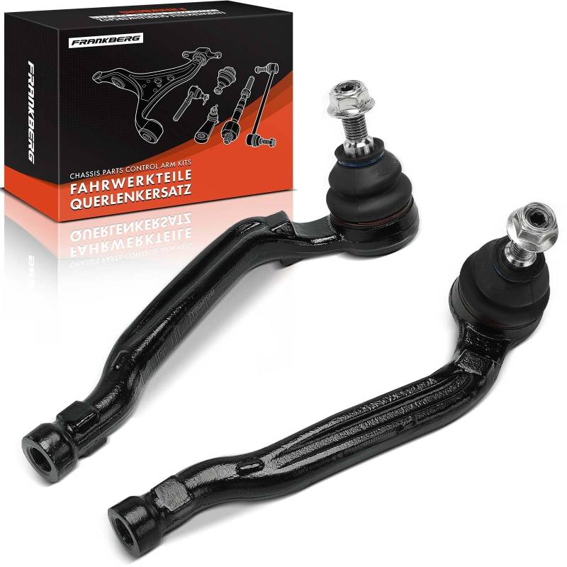 Frankberg 2x Spurstangenkopf Spurstange Vorderachse Kompatibel mit Berlingo EC ER C4 Picasso II C5 Aircross A Astra L O5 308 II L3 LB LH LP LW 508 II Rifter Replace# 1612793980 von Frankberg