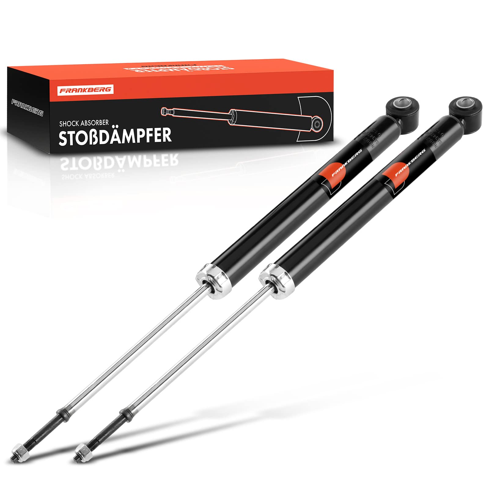 Frankberg 2x Stoßdämpfer Federbein Hinten Links Rechts Kompatibel mit Yaris NCP1 NLP1 SCP1 1.5L Schrägheck 2001-2005 Replace# 4853059435 Frankberg 2x Stoßdämpfer Federbein Hinten Links Rechts Kompatibel mit Yaris NCP1 NLP1 SCP1 1.5L Schrägheck 2001-2005 Replace# 4853059435 von Frankberg