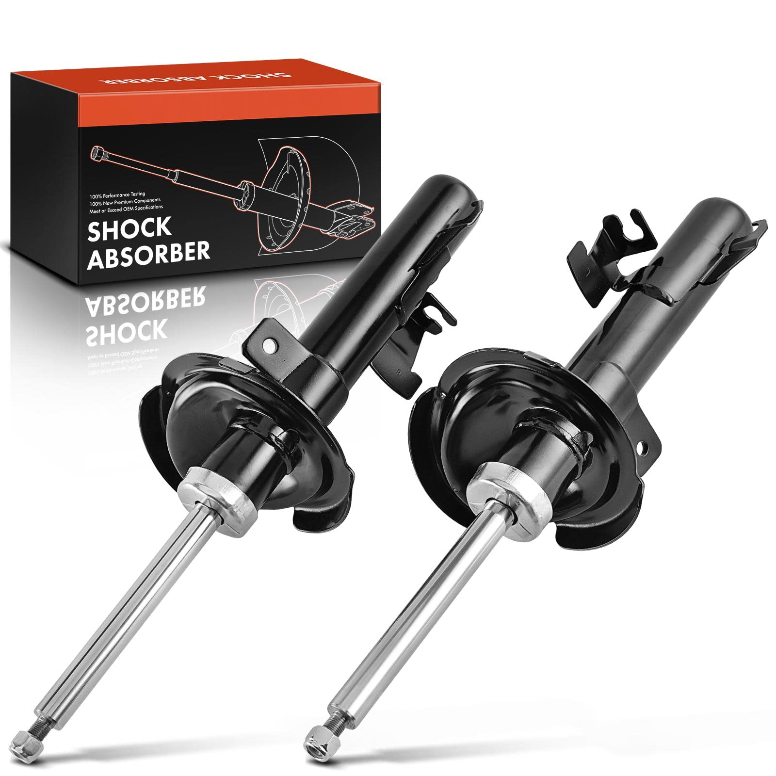 Frankberg 2x Stoßdämpfer Federbein Vorderachse Kompatibel mit 3 BK BL 1.3L-2.3L Schrägheck 2003-2014 3 Stufenheck BK BL 1.6L-2.2L 2003-2014 5 CR19 1.8L 2.0L MPV 2005-2010 Frankberg 2x Stoßdämpfer Federbein Vorderachse Kompatibel mit 3 BK BL 1.3L-2.3L Schrägheck 2003-2014 3 Stufenheck BK BL 1.6L-2.2L 2003-2014 5 CR19 1.8L 2.0L MPV 2005-2010 von Frankberg