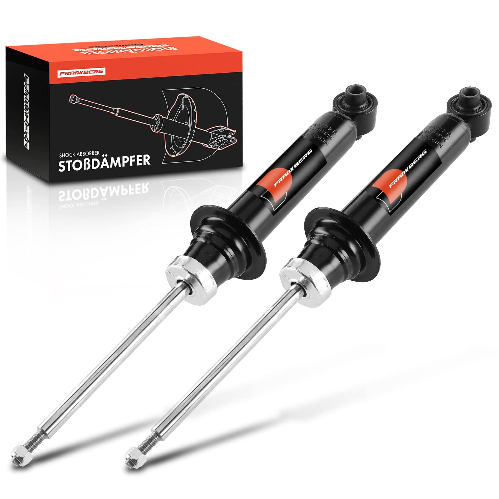 Frankberg 2x Stoßdämpfer Federbein Vorne Links Rechts Kompatibel mit 407 6D 1.6L-2.2L Stufenheck 2004-2010 407 SW 6E 1.6L-2.2L Stufenheck 2004-2011 Replace# 341825 Frankberg 2x Stoßdämpfer Federbein Vorne Links Rechts Kompatibel mit 407 6D 1.6L-2.2L Stufenheck 2004-2010 407 SW 6E 1.6L-2.2L Stufenheck 2004-2011 Replace# 341825 von Frankberg