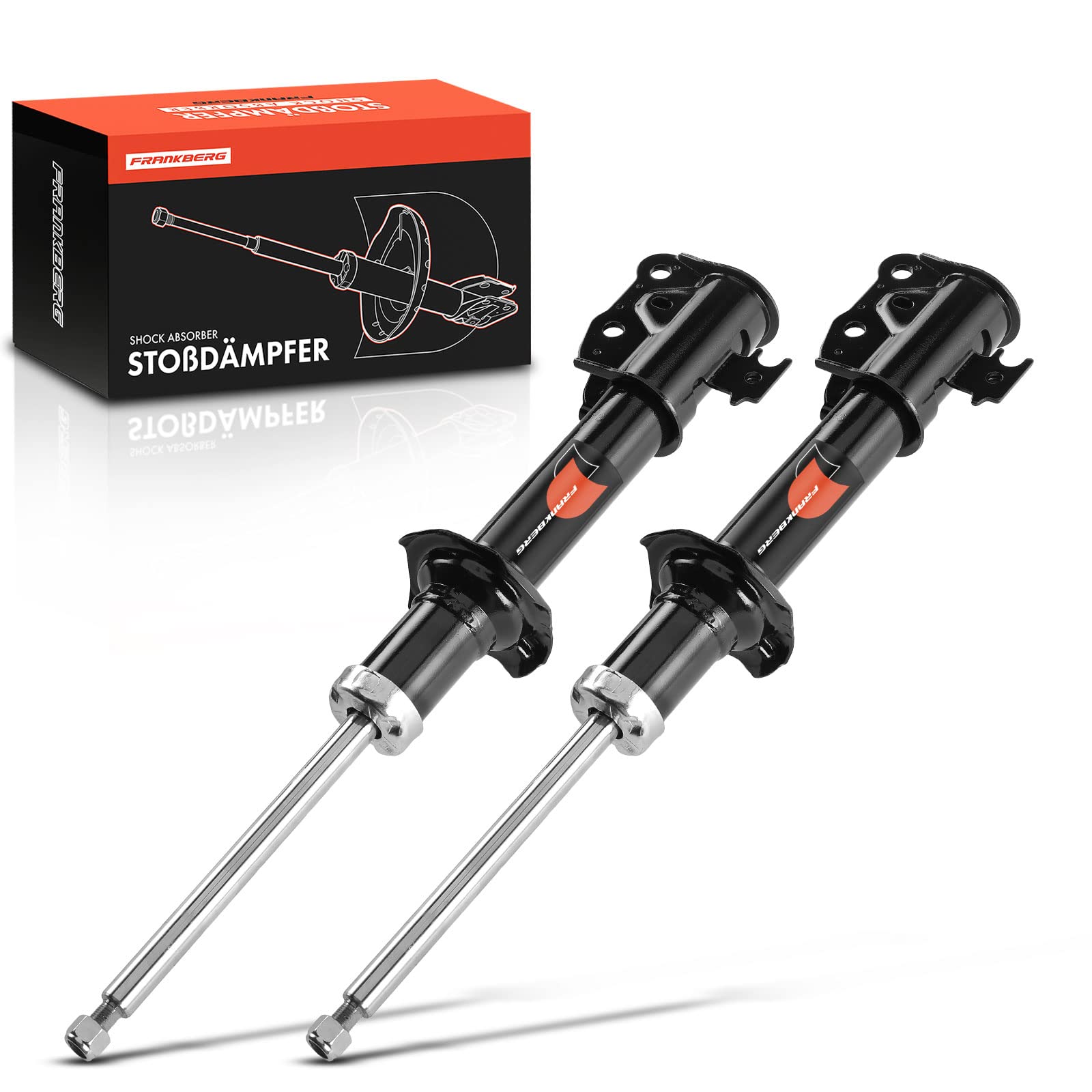 Frankberg 2x Stoßdämpfer Federbein Vorne Links Rechts Kompatibel mit Sirion M3 1.0L-1.5L 2005-2012 Justy IV 1.0L 2007-Heute Replace# 48510BZ050 Frankberg 2x Stoßdämpfer Federbein Vorne Links Rechts Kompatibel mit Sirion M3 1.0L-1.5L 2005-2012 Justy IV 1.0L 2007-Heute Replace# 48510BZ050 von Frankberg