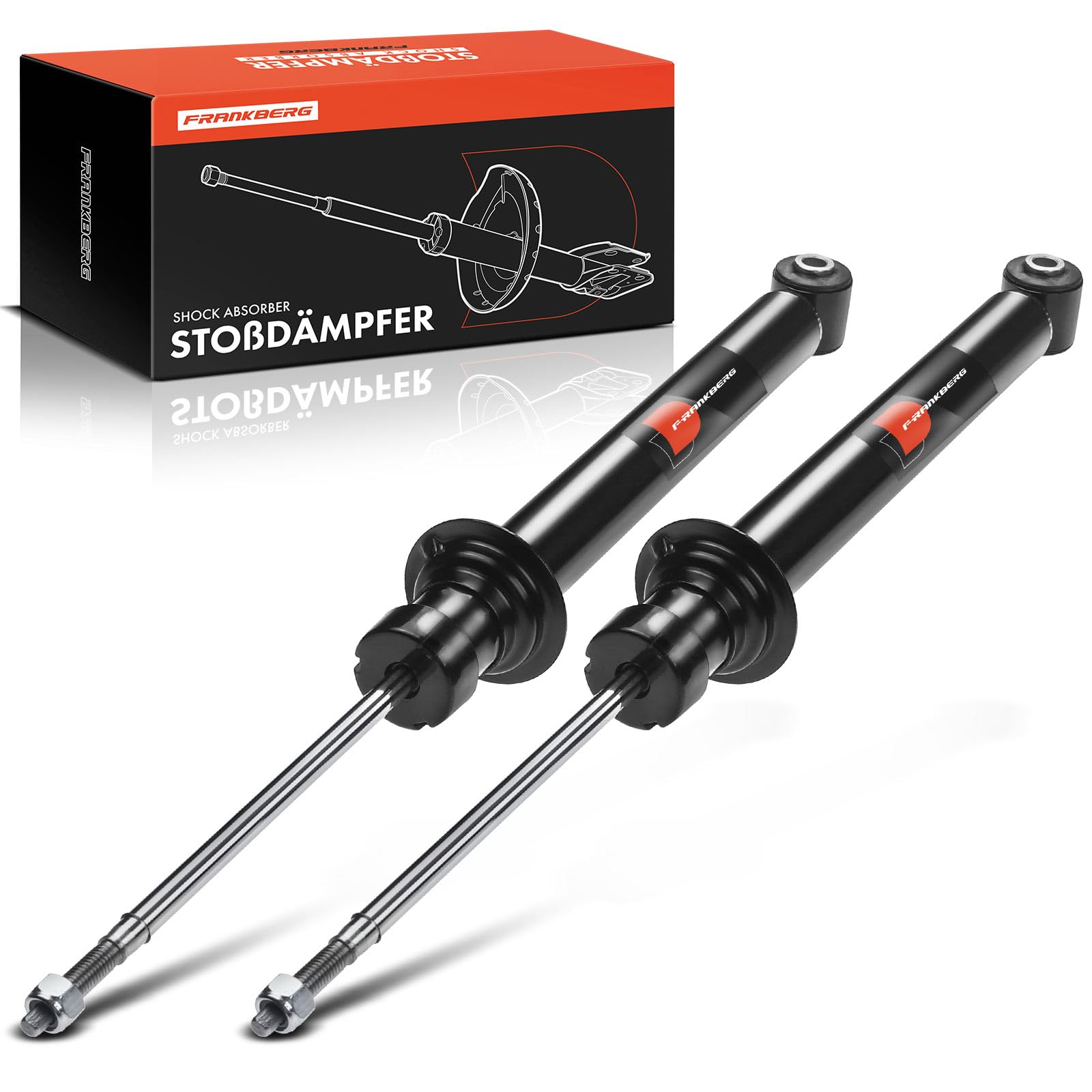 Frankberg 2x Stoßdämpfer Gasdruck Hinten Kompatibel mit KA RB 1.3L 1.6L 2000-2008 Street KA RL2 1.6L 2003-2005 Replace# 341817 Frankberg 2x Stoßdämpfer Gasdruck Hinten Kompatibel mit KA RB 1.3L 1.6L 2000-2008 Street KA RL2 1.6L 2003-2005 Replace# 341817 von Frankberg