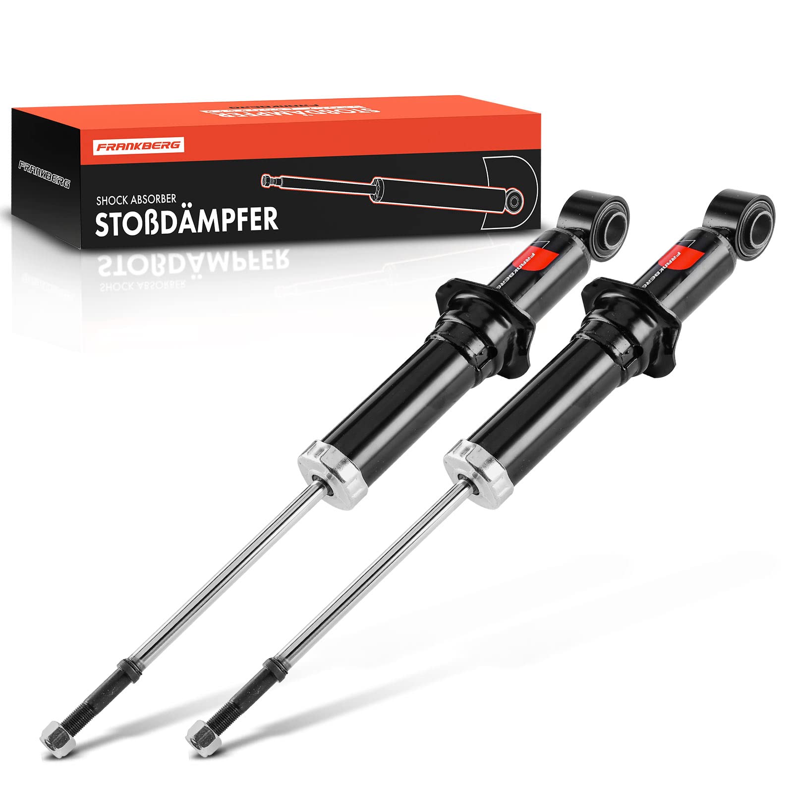 Frankberg 2x Stoßdämpfer Gasdruck Hinten Links Rechts Kompatibel mit Corolla E12 1.4L 1.8L 2002-2007 Corolla NDE12 ZDE12 1.4L-2.0L 2002-2007 Corolla E12J E12T Replace# 4853009450 Frankberg 2x Stoßdämpfer Gasdruck Hinten Links Rechts Kompatibel mit Corolla E12 1.4L 1.8L 2002-2007 Corolla NDE12 ZDE12 1.4L-2.0L 2002-2007 Corolla E12J E12T Replace# 4853009450 von Frankberg
