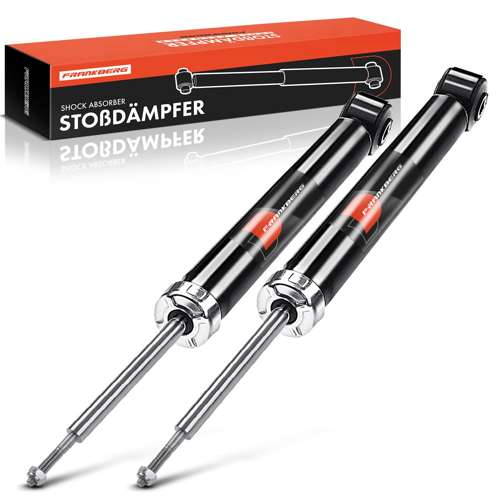 Frankberg 2x Stoßdämpfer Gasdruck Hinterachse Kompatibel mit Clio II BB CB SB0/1/2 1998-2021 Thalia I LB LB0/1/2 2000-2021 Replace# 7700426693 Frankberg 2x Stoßdämpfer Gasdruck Hinterachse Kompatibel mit Clio II BB CB SB0/1/2 1998-2021 Thalia I LB LB0/1/2 2000-2021 Replace# 7700426693 von Frankberg