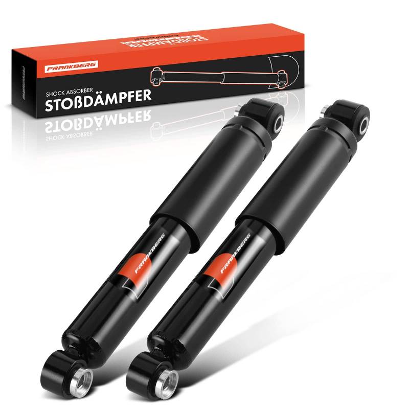 Frankberg 2x Stossdämpfer Gasdruck, Hinterachse Links Rechts, Kompatibel mit i10 PA 1.1L 1.2L Schrägheck 2007-2013, Replace# 349087 von Frankberg