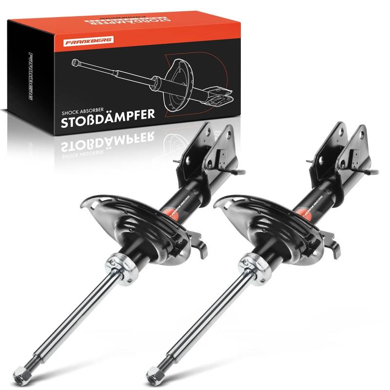 Frankberg 2x Stoßdämpfer Gasdruck Vorderachse Kompatibel mit Laguna II BG0/1 1.6L-2.9L 2001-2007 Laguna II Grandtour KG0/1 1.6L-2.9L 2001-2007 Replace# 333717 von Frankberg