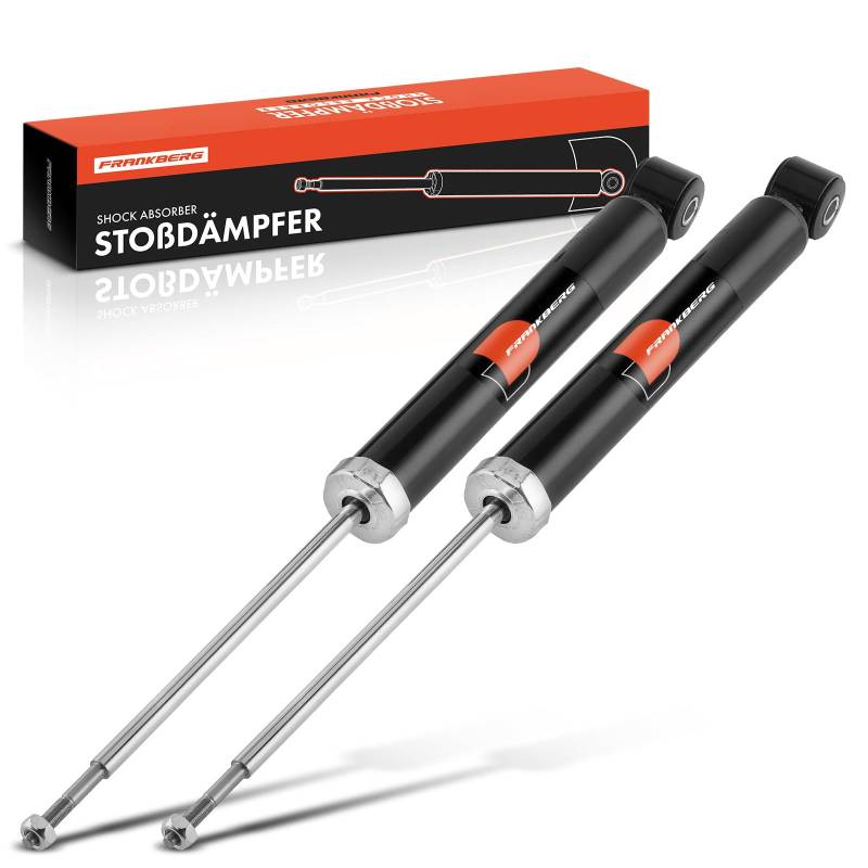 Frankberg 2x Stossdämpfer Hinten Links Rechts Kompatibel mit Clio IV BH 0.9L-1.6L Schrägheck 2012-Heute Clio IV Grandtour KH 0.9L-1.5L Kombi 2013-Heute Replace# 562109815R von Frankberg