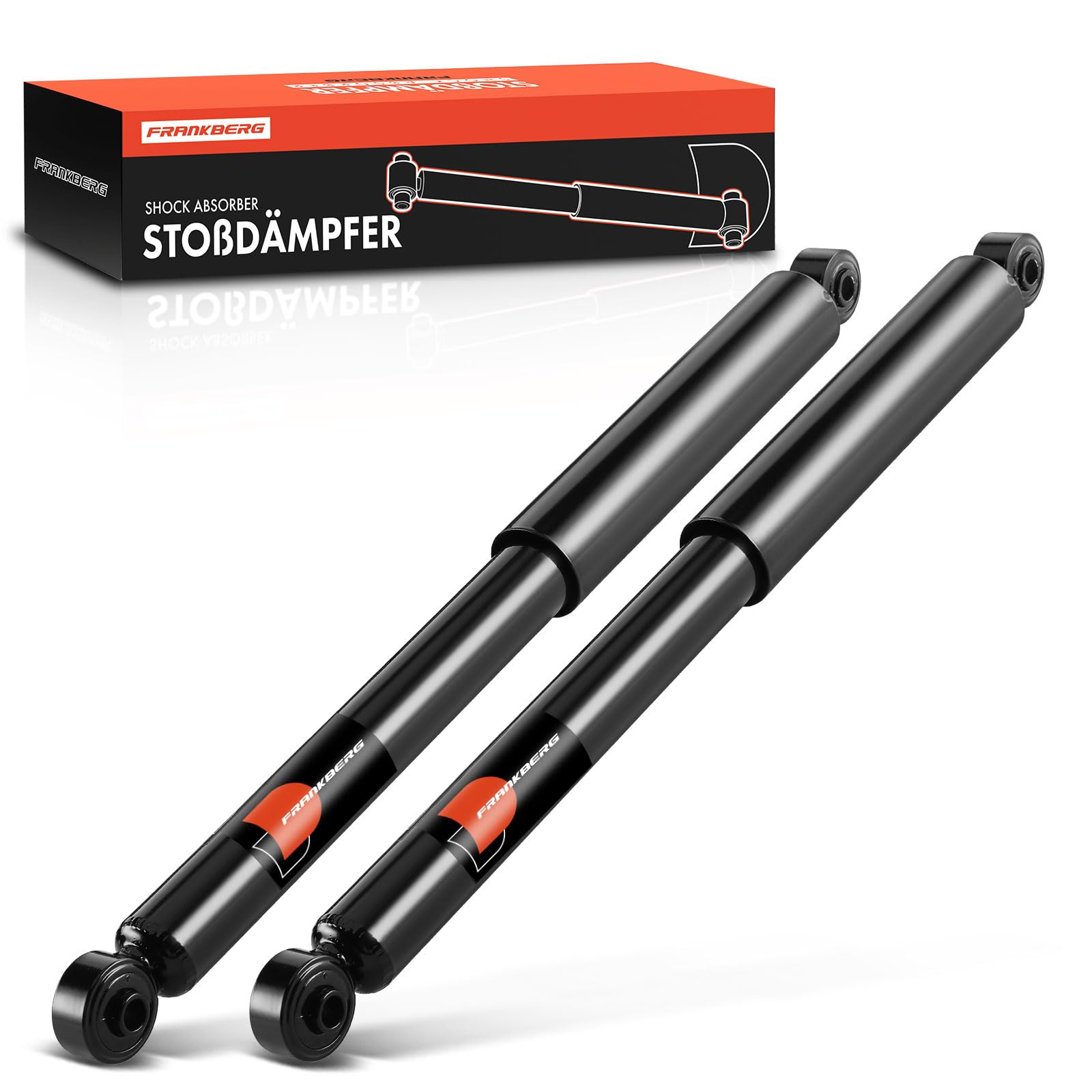 Frankberg 2x Stoßdämpfer Hinterachse Kompatibel mit Trevis 1.0L 2006-2009 Replace# 48531B1043 Frankberg 2x Stoßdämpfer Hinterachse Kompatibel mit Trevis 1.0L 2006-2009 Replace# 48531B1043 von Frankberg